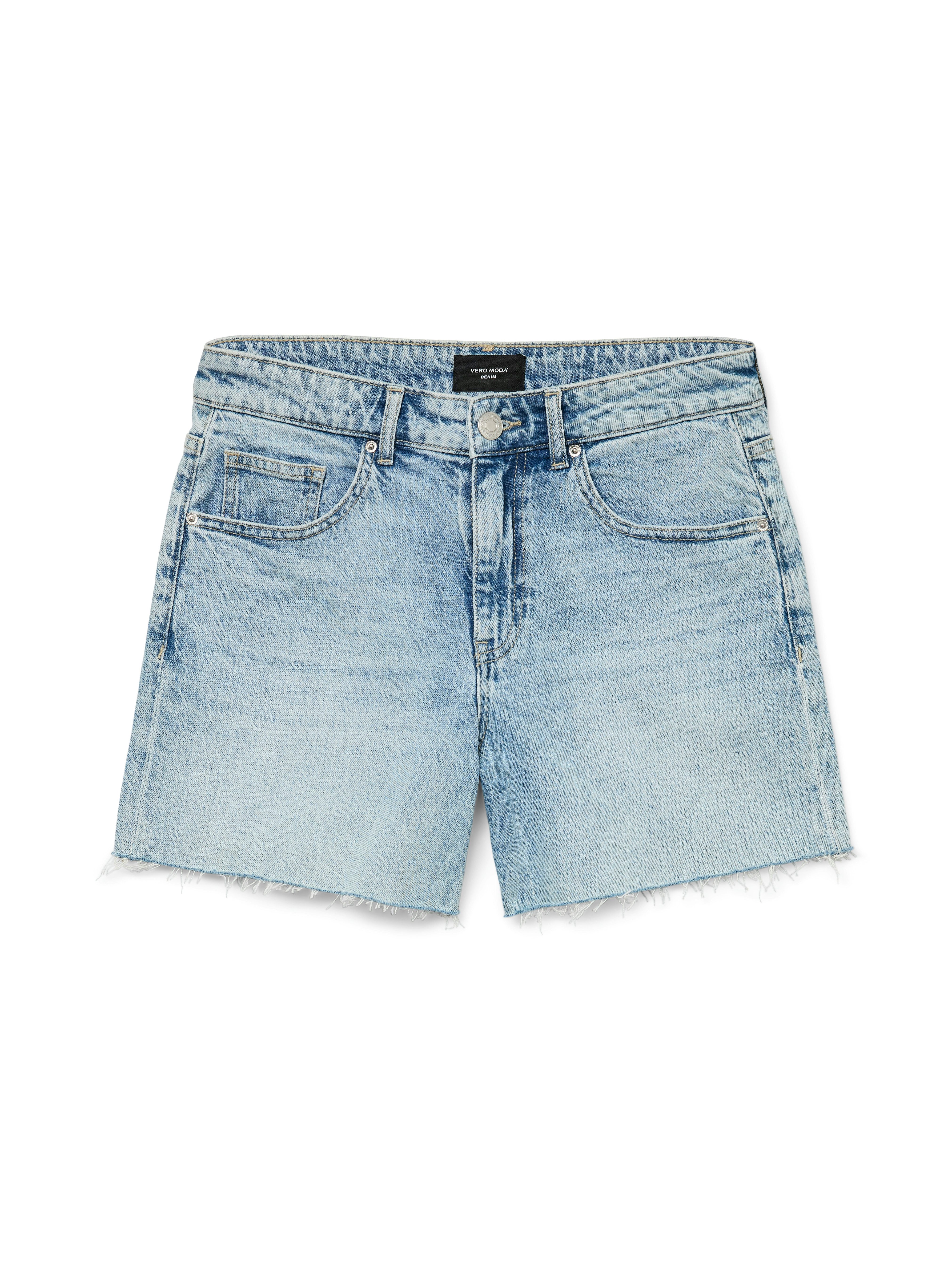 Vero Moda Jeansshort VMTESS MR SHORT DNM SHORTS MIX GA NOOS comfortabele vorm met stretchpercentage