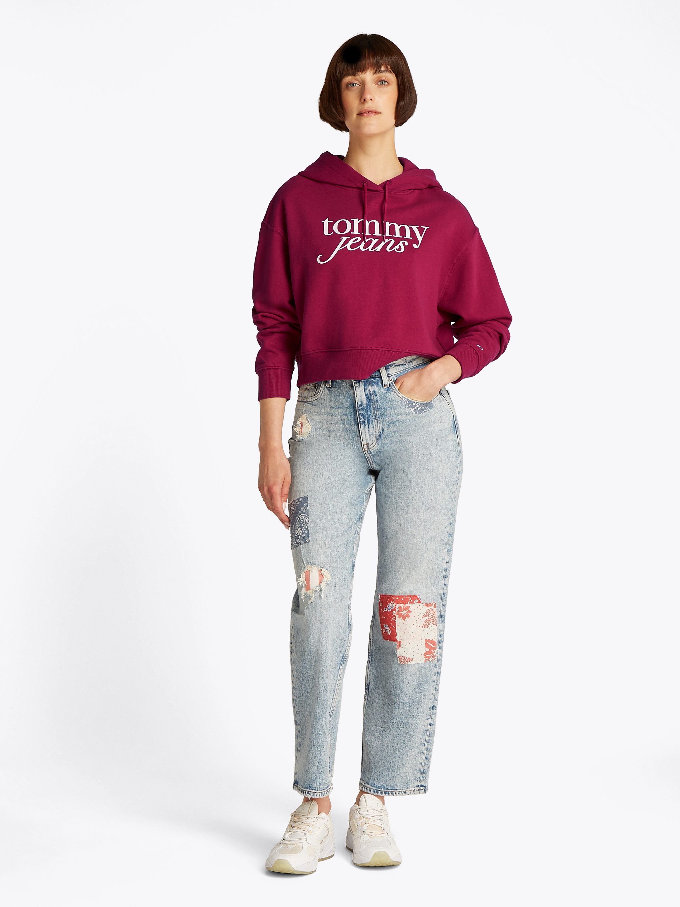 TOMMY JEANS Hoodie TJW RLX CRP SCRIPT HOODIE EXT