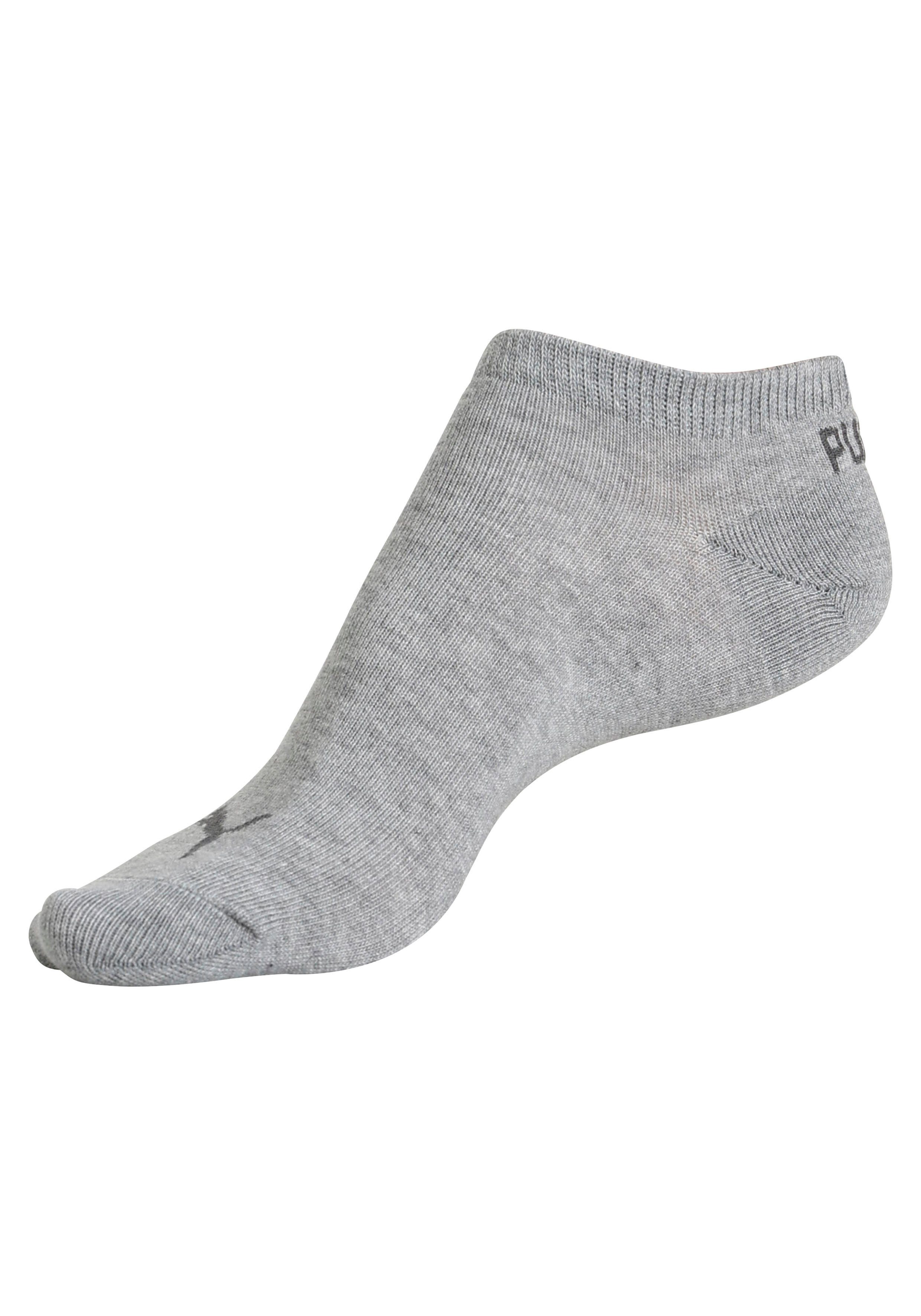 PUMA Sneakersokken PU Sneaker Socks 6-pack met modieuze puma-branding (6 paar, Set van 6)