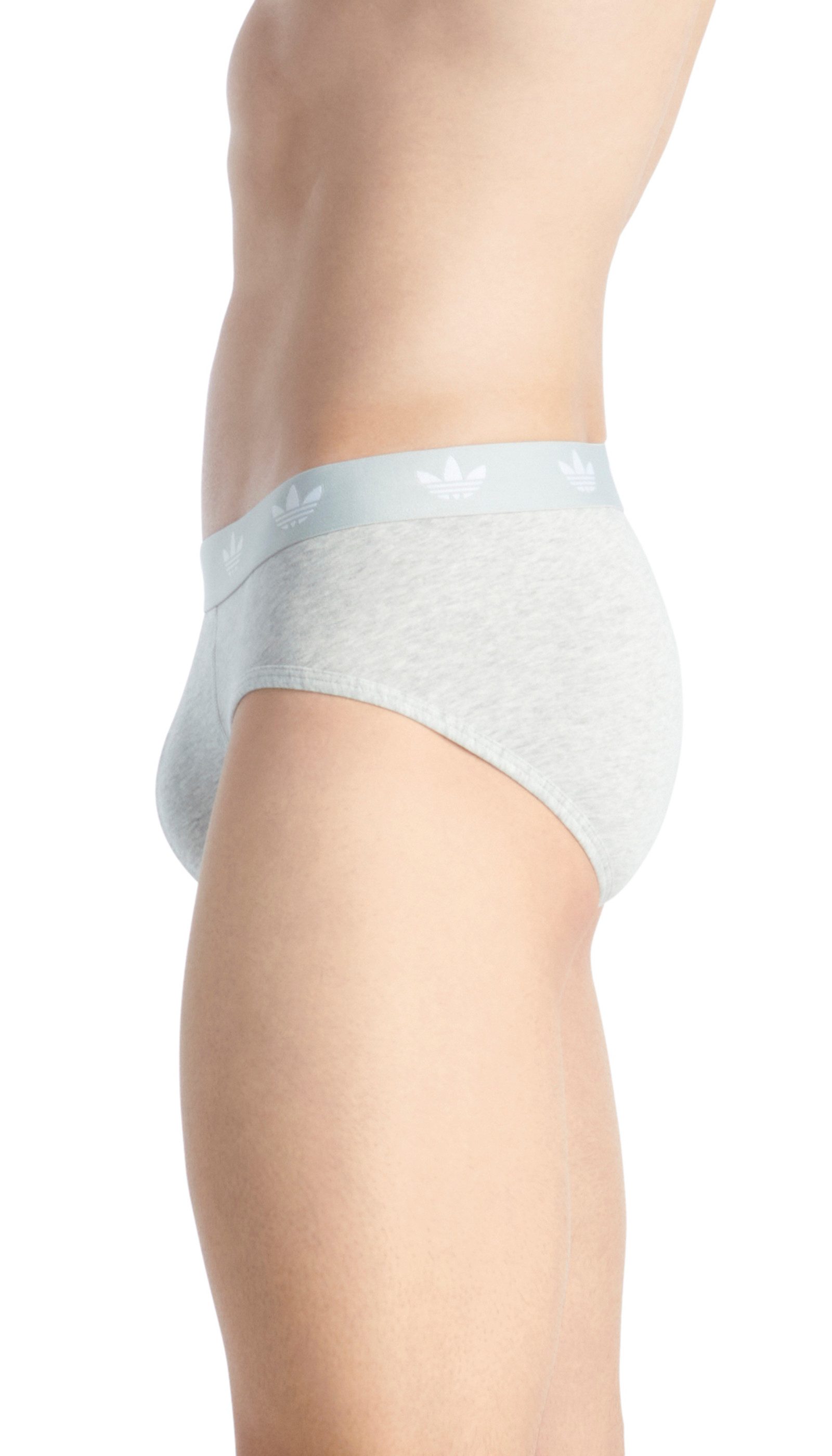 adidas Originals Slip Comfort Flex Cotton met iconische logoprint op de taille (Set van 3)