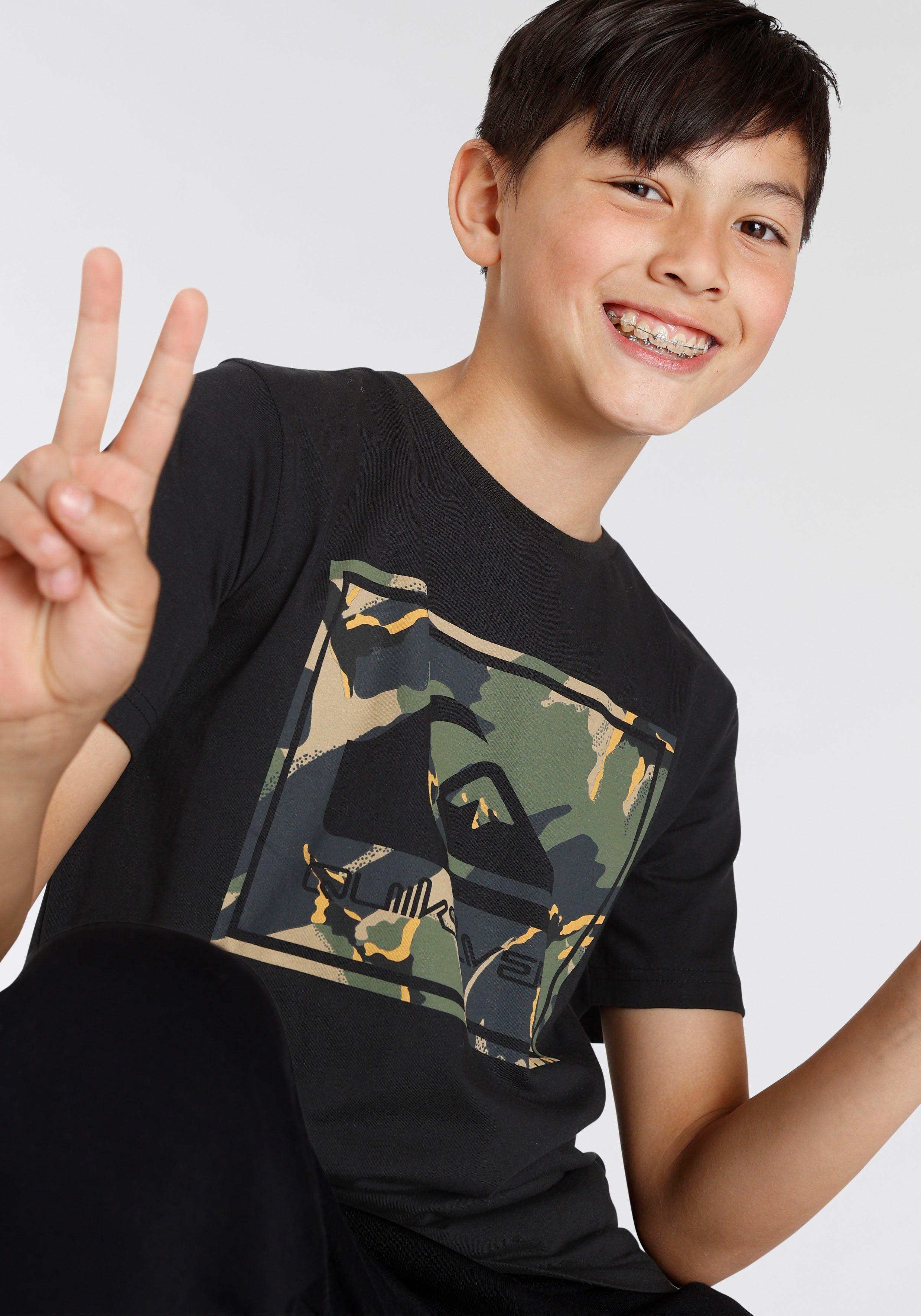 Quiksilver T-shirt ARCHICAMO PACK SHORT SLEEVE TEE YOUTH - voor kinderen (set, 2-delig)