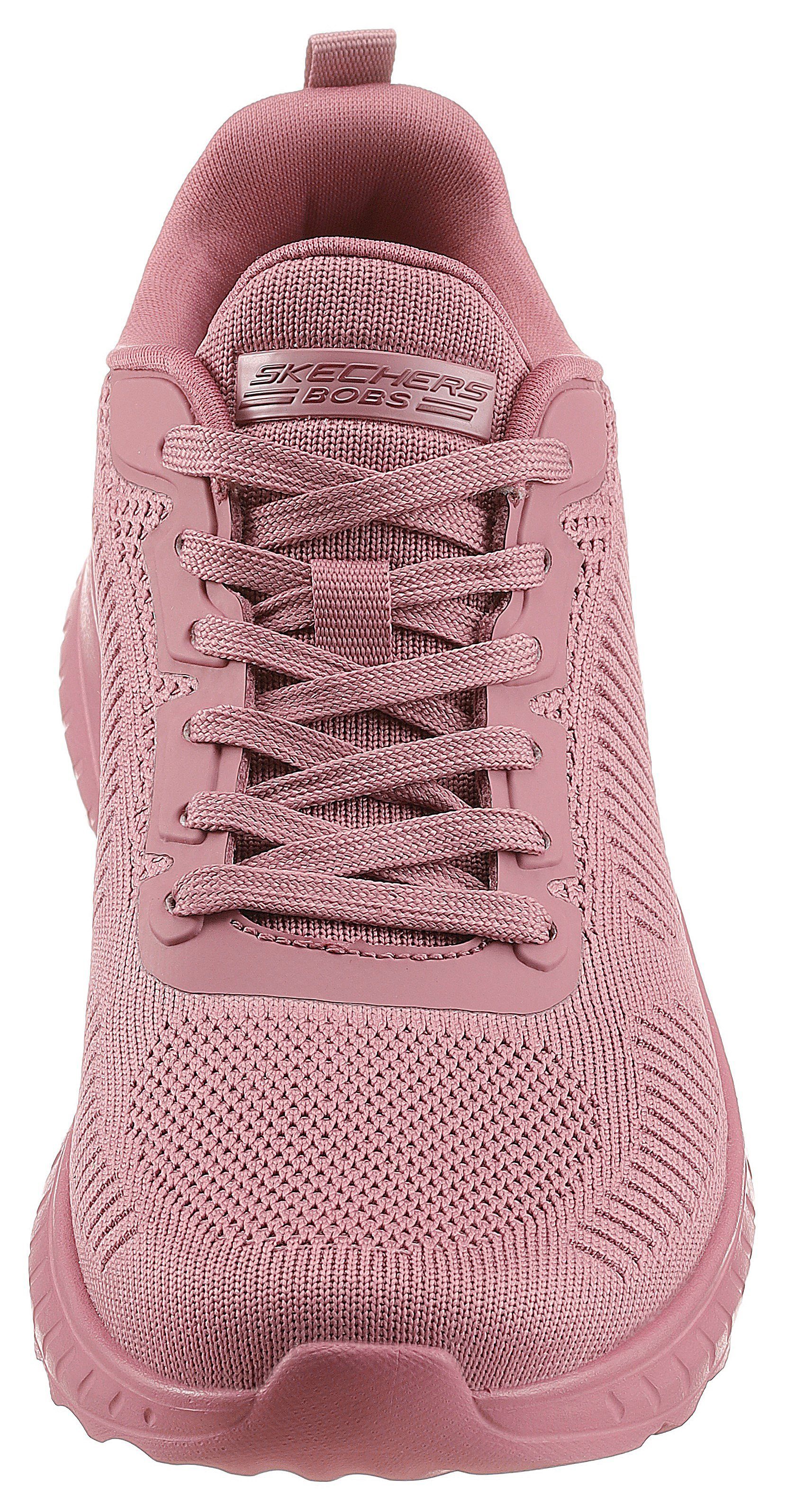Skechers Sneakers BOBS SQUAD CHAOS FACE OFF , Vrijetijdsschoen, lage schoen, veterschoen met comfort binnenschoen