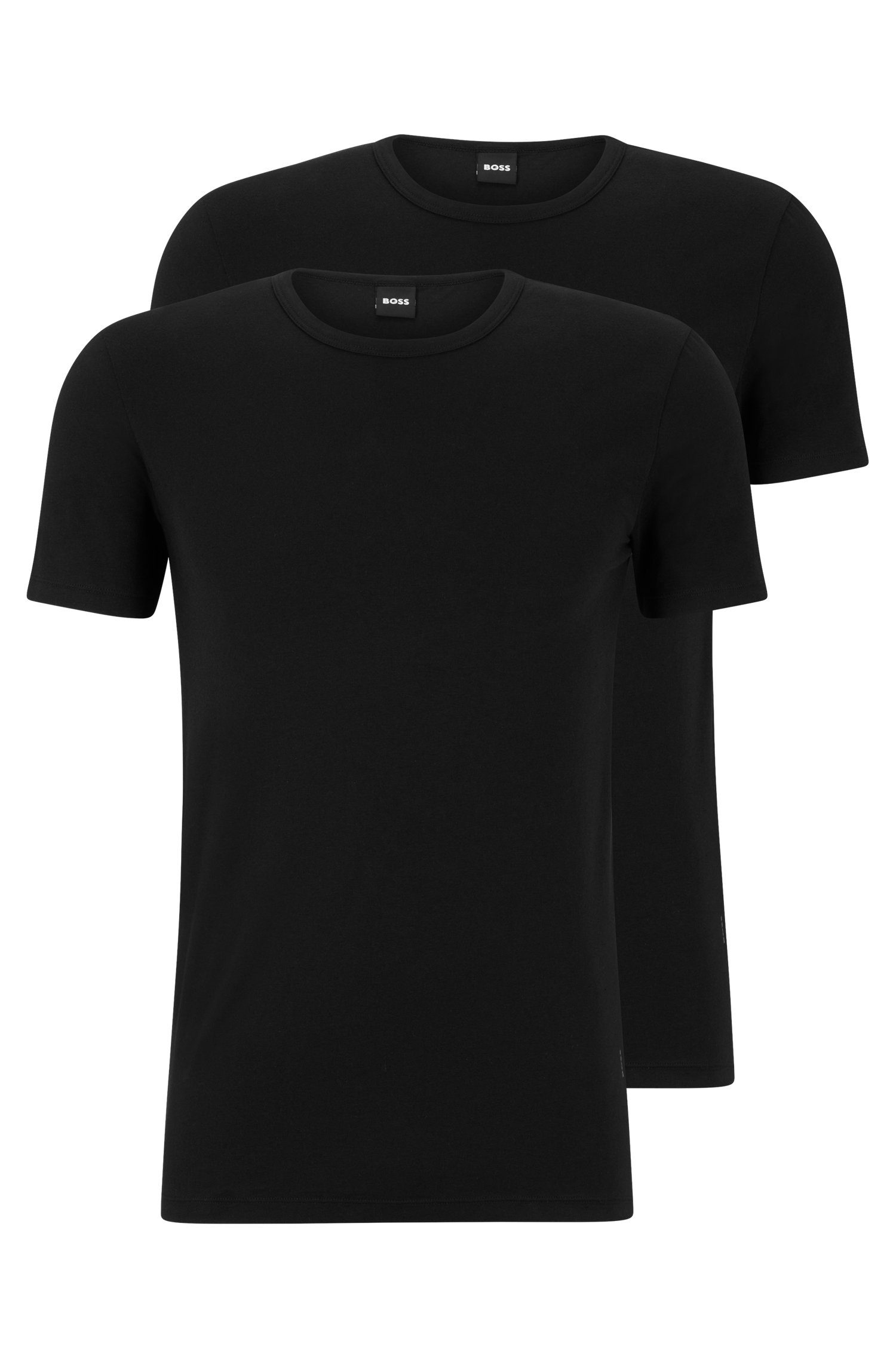 BOSS T-shirt (set, 2-delig) heren t-shirts maat S (48) zwart