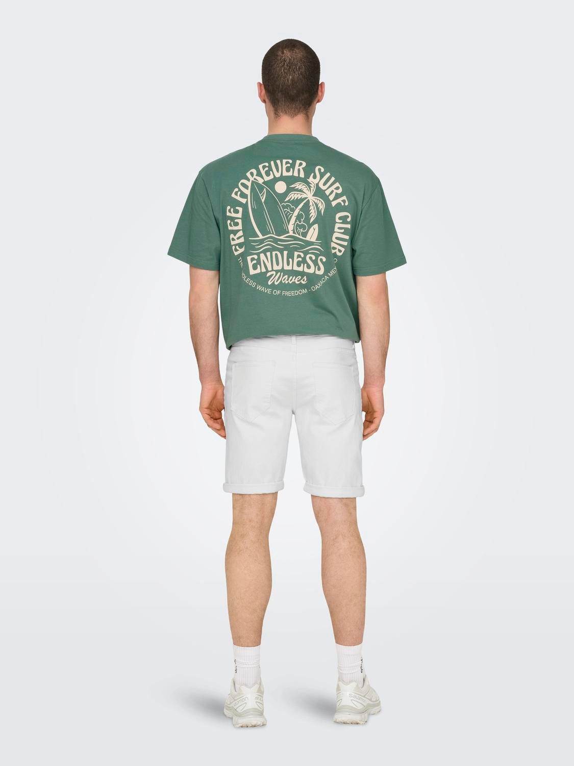 ONLY & SONS Jeansshort ONSPLY LIGHT BLUE 5189 SHORTS DNM NOOS