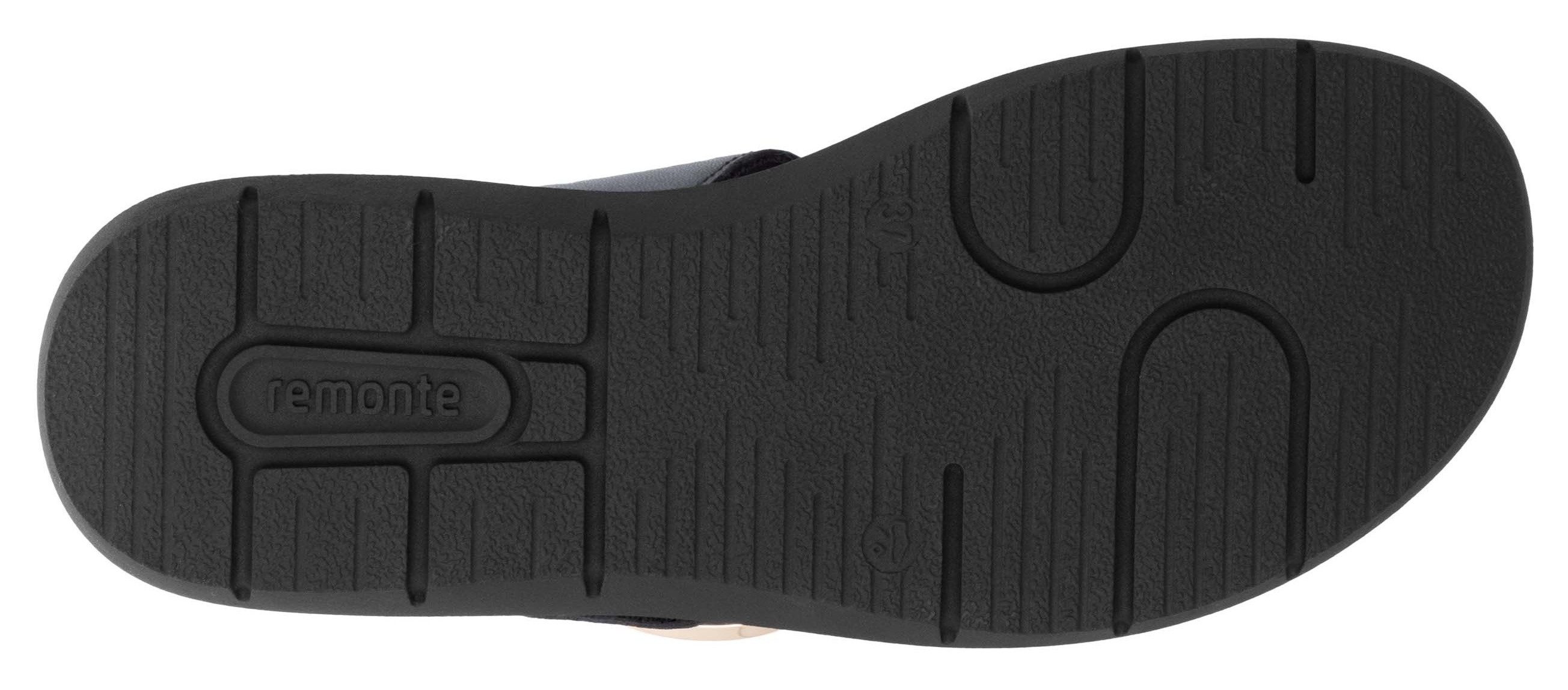Remonte Sandalen , sandaal, comfort schoen, zomerschoen met praktische klittenbanden