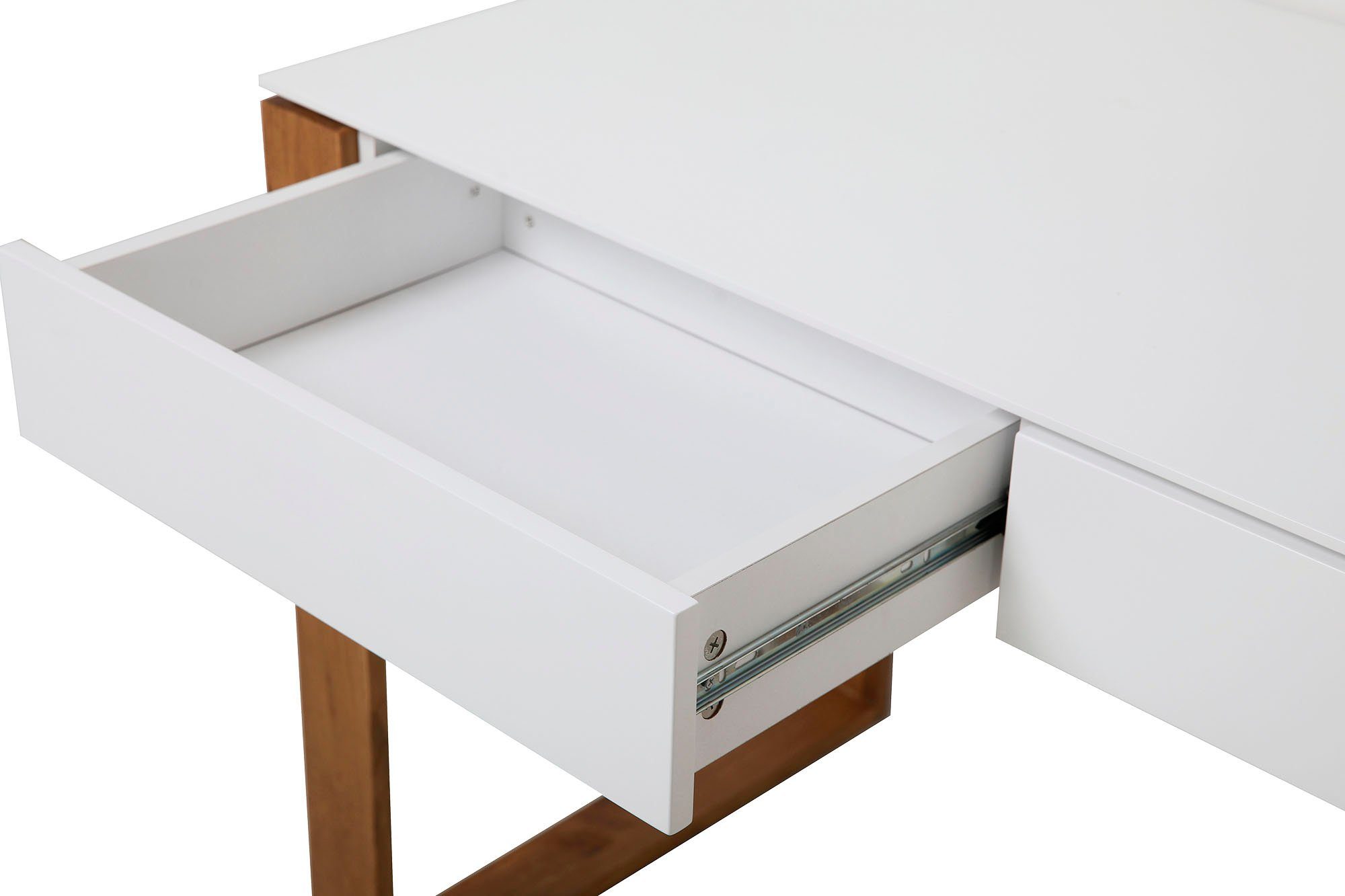 andas Bureau HERDIS met 2 laden zonder greep