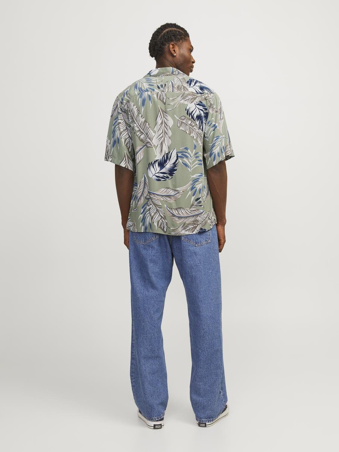Jack & Jones Hawaï-overhemd JJEJEFF AOP RESORT SHIRT SS SN