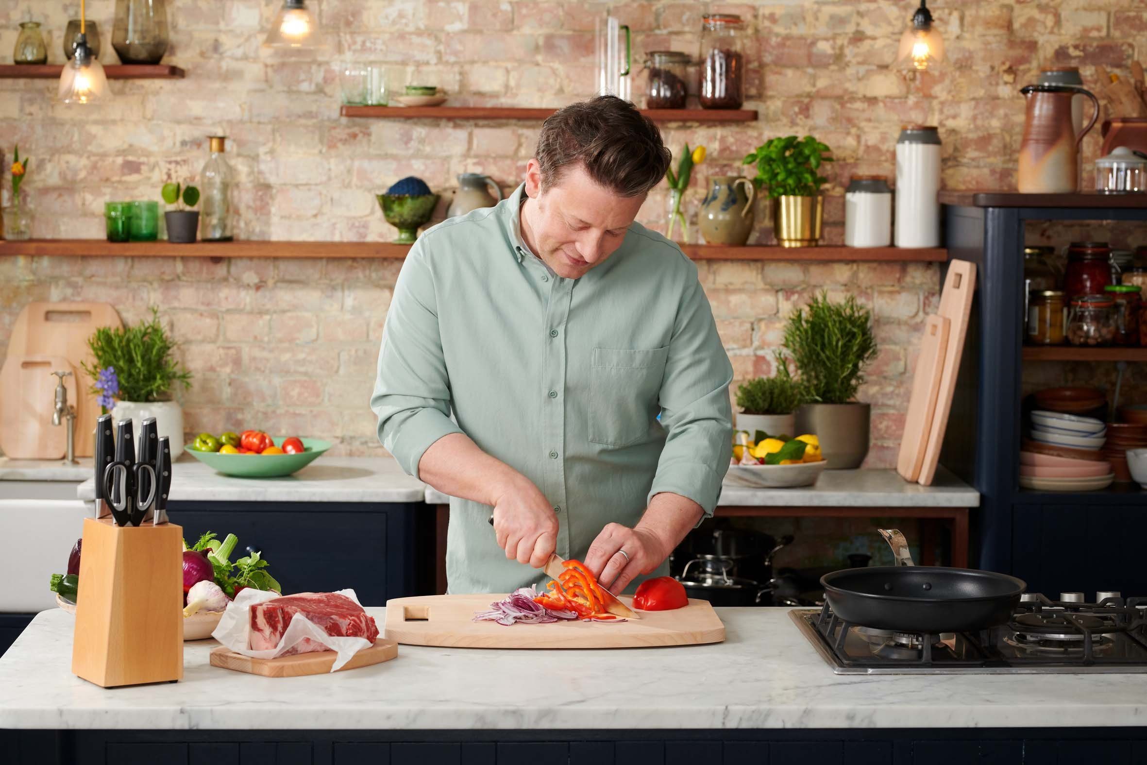 Tefal Broodmes Jamie Oliver K26703 hoge prestaties, herkenbaar ontwerp, duurzaam/langdurig (1-delig)