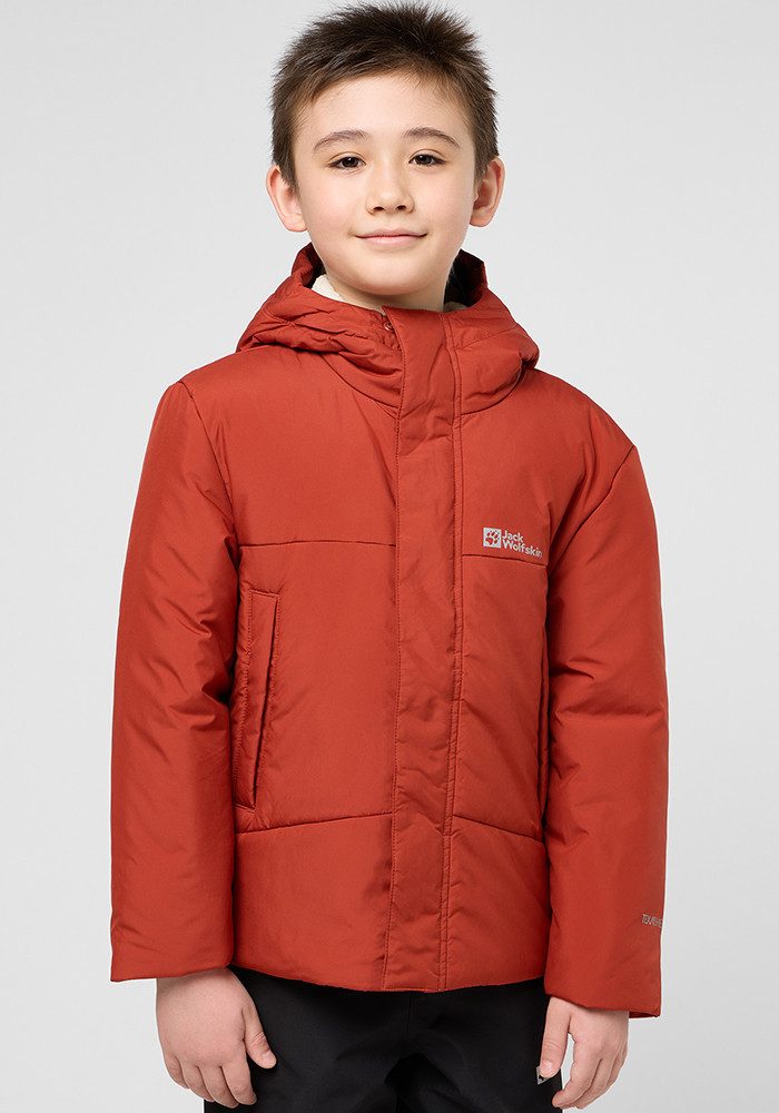 Jack Wolfskin Fleecejack SNOWBEAR JKT K kinderen maat 152 rood