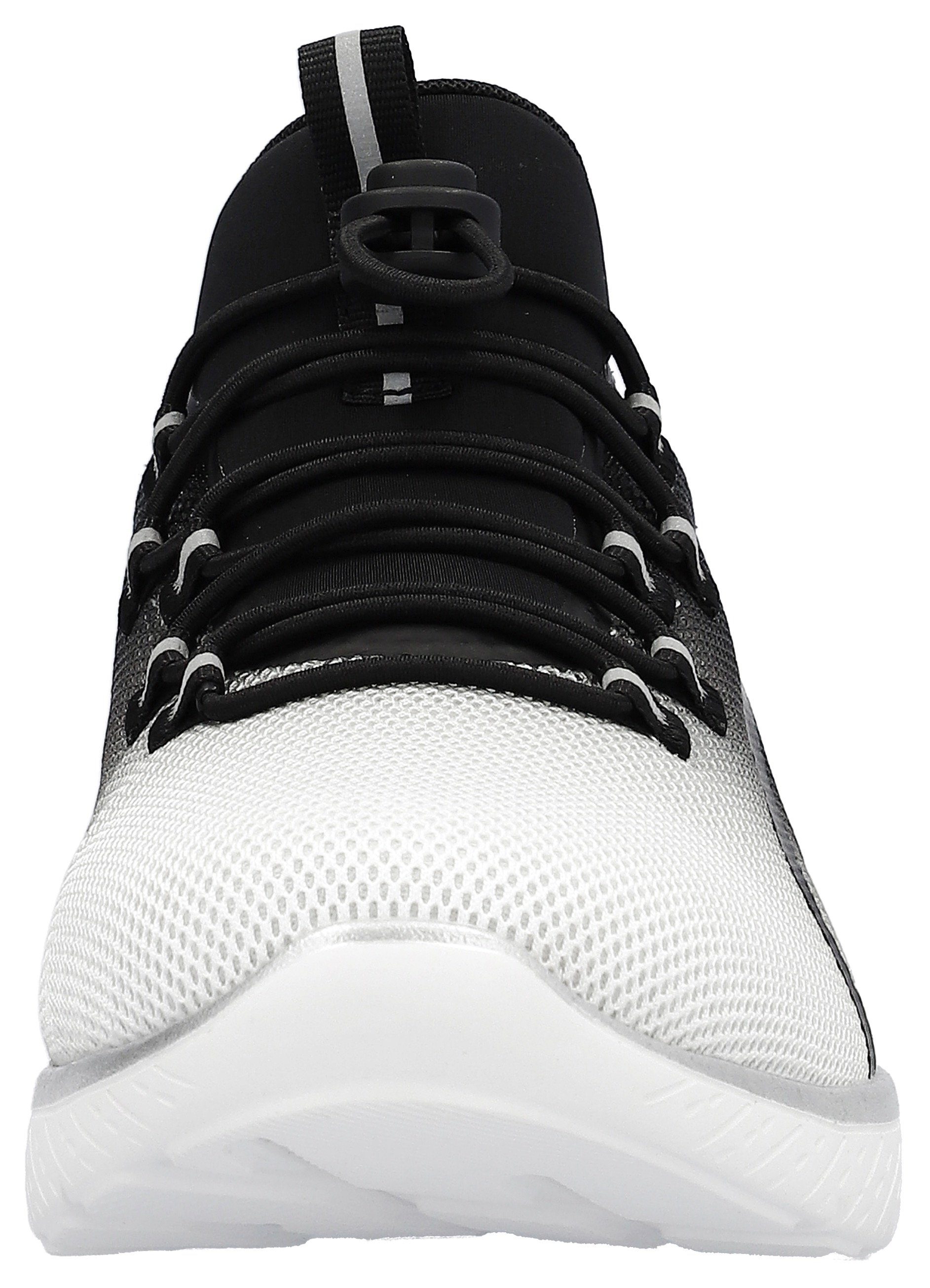 Rieker Slip-on sneakers Slipper, vrijetijdsschoen met trendy kleurverloop