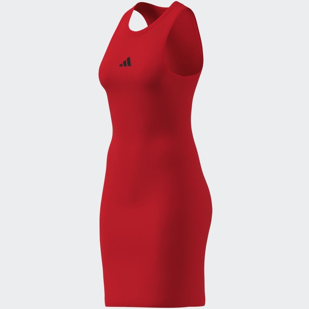 adidas Sportswear Shirtjurk W FI SL DRESS (1-delig)