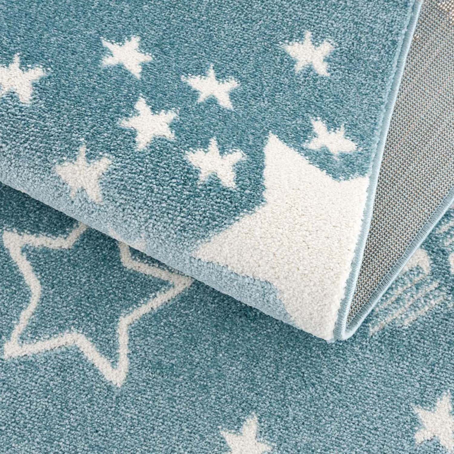 Carpet City Kindervloerkleed Anime9387 Sterretjes-vloerkleed, zachte pool, gemakkelijk in onderhoud, kinderkamer