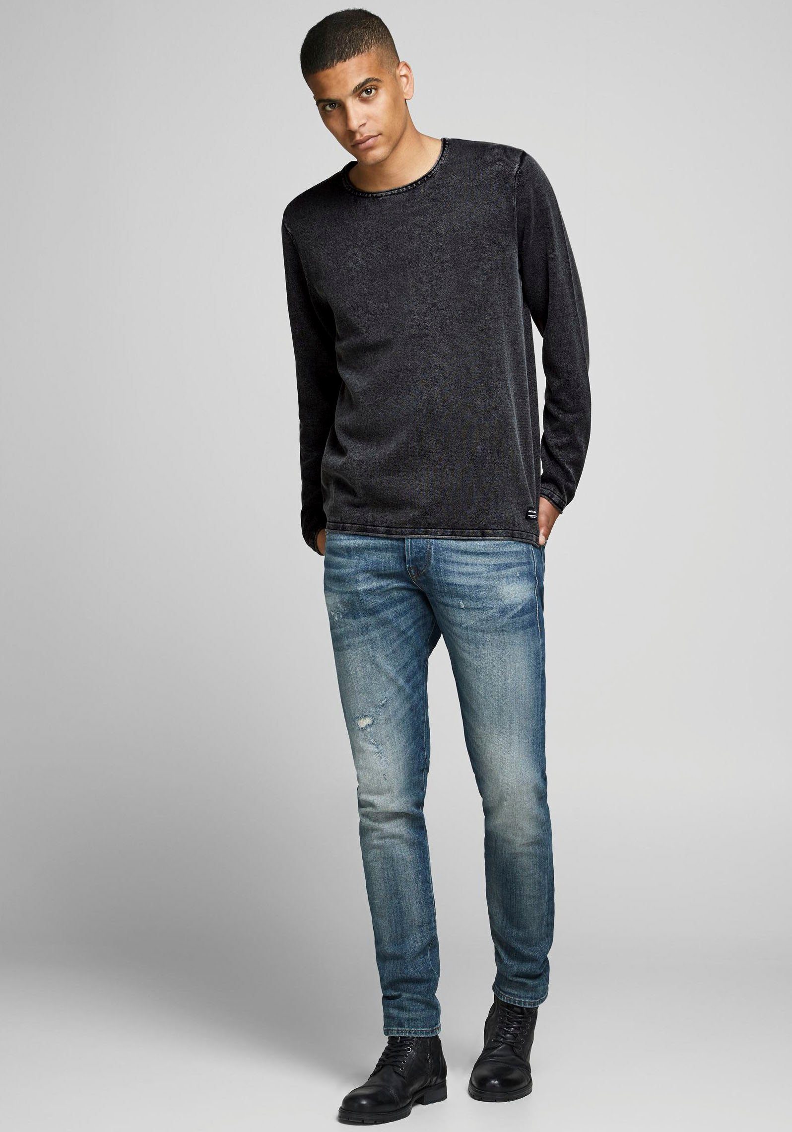 Jack & Jones Trui met ronde hals Luipaard