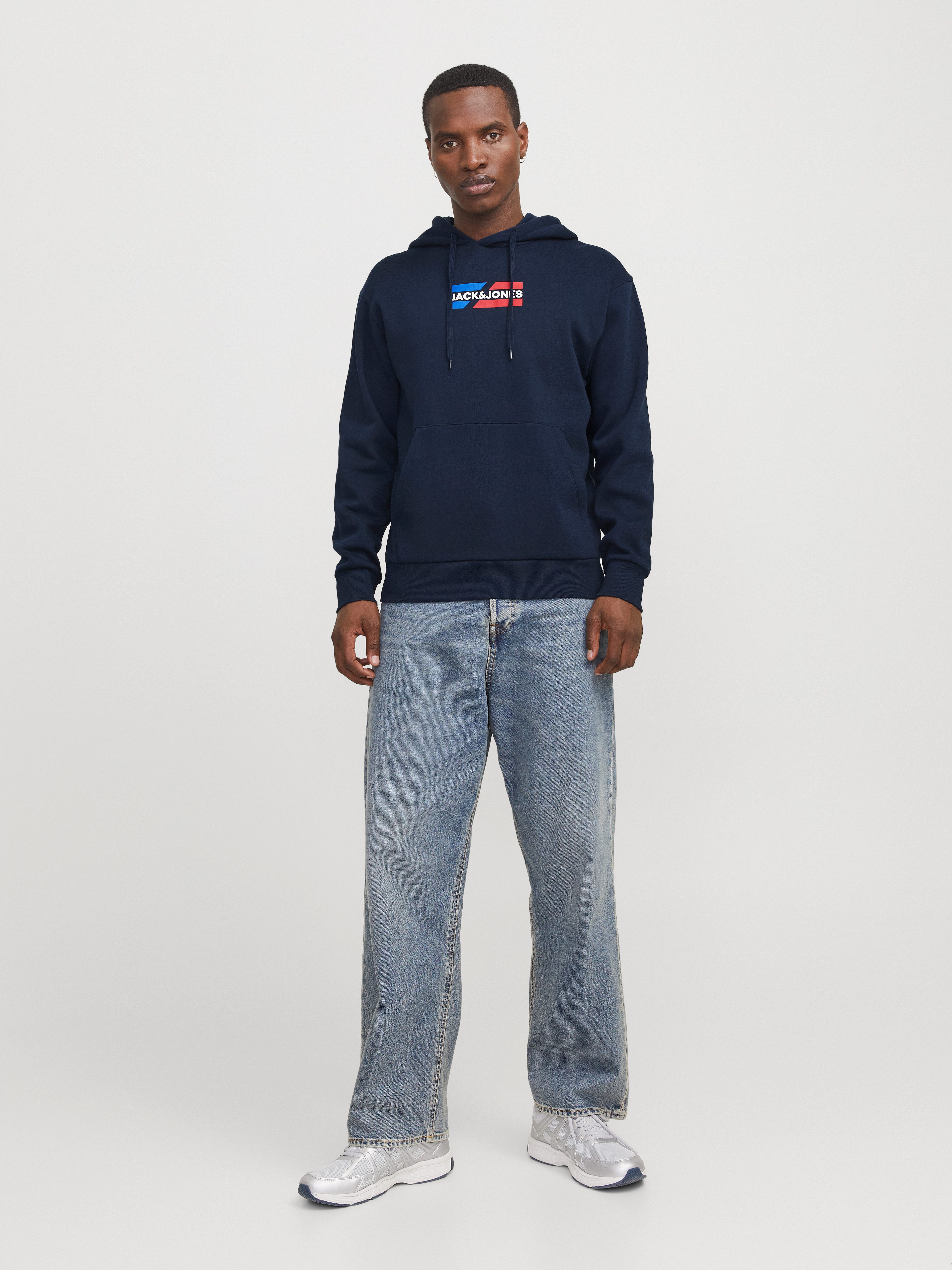 Jack & Jones Hoodie JJECORP GRAPHIC SWEAT HOOD NOOS