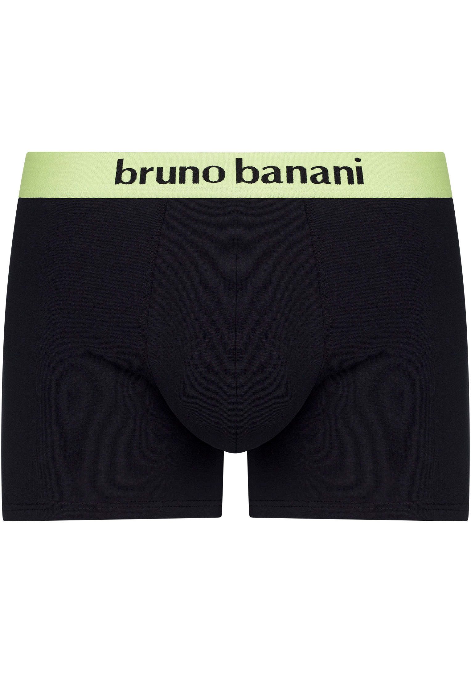 Bruno Banani Boxershort met contrasterend logo-tailleband (2 stuks Set van 2)