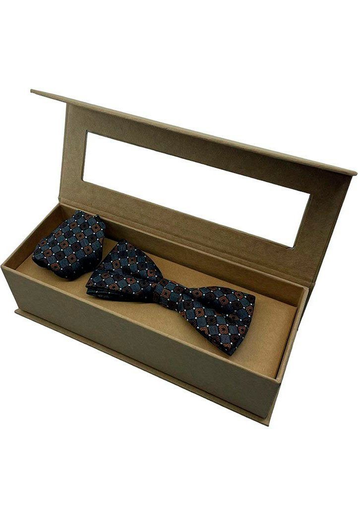 MONTI Vlinderdasje met opvallend herfst-winterdesign (2 stuks)