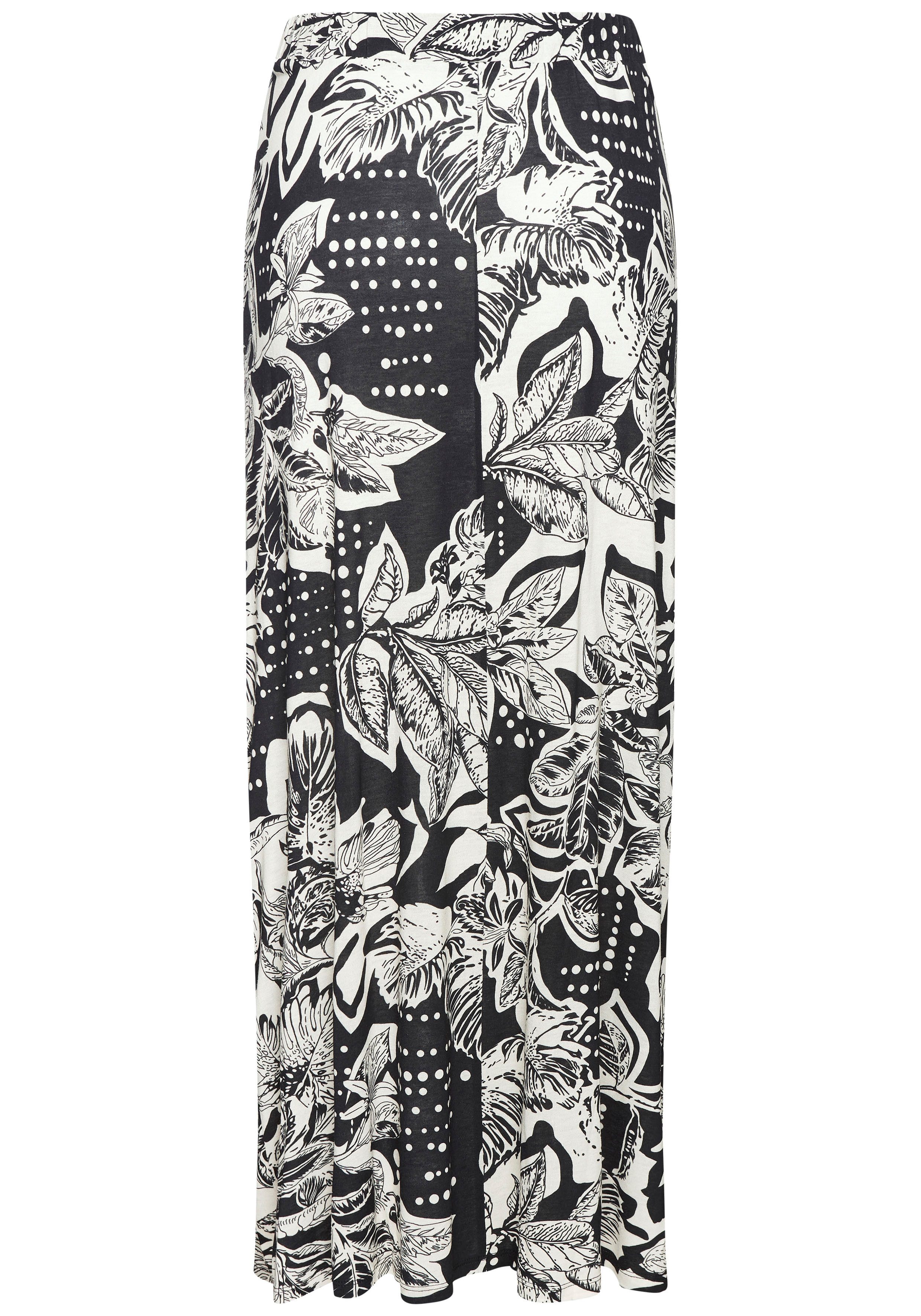 Vivance Maxirok met alloverprint, zomerrok, casual