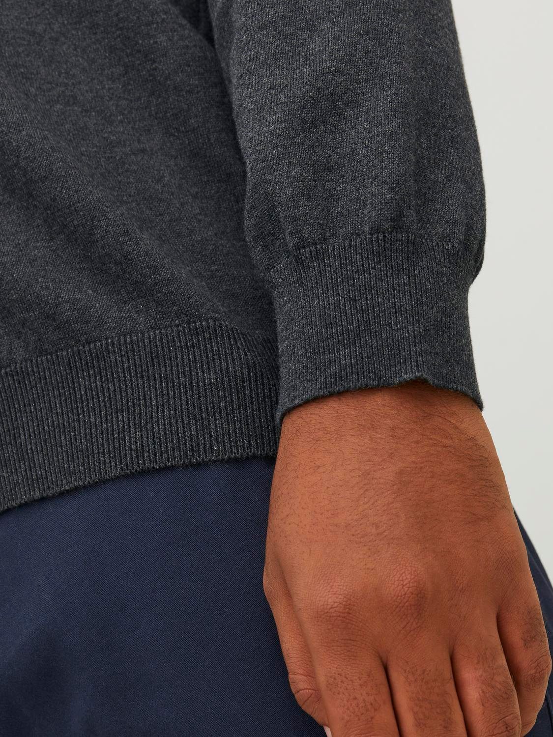 Jack & Jones PlusSize Gebreide trui JJEBASIC KNIT CREW NECK NOOS PLS