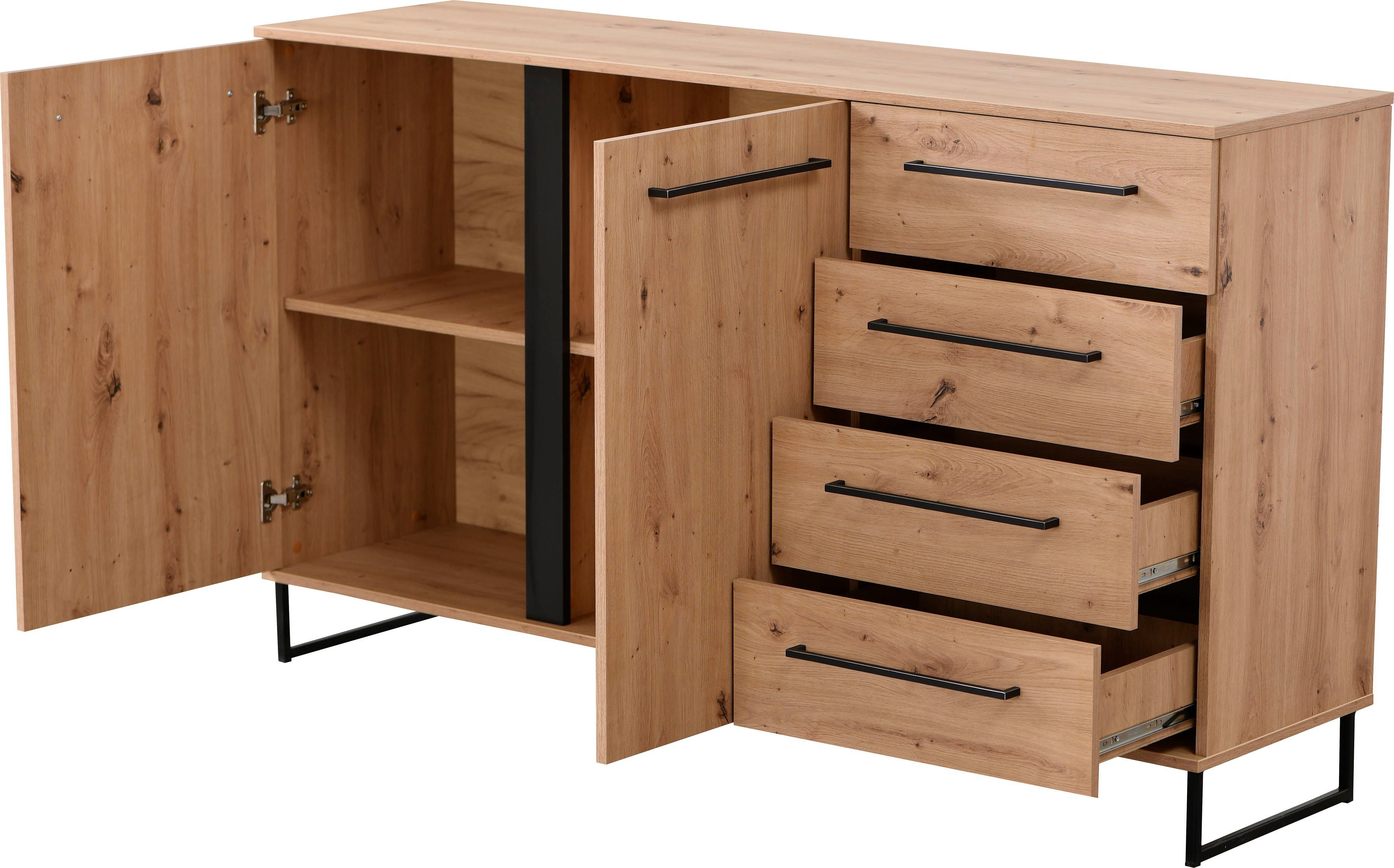 INOSIGN Dressoir SARDINIA Commode, Breedte ca. 159 cm