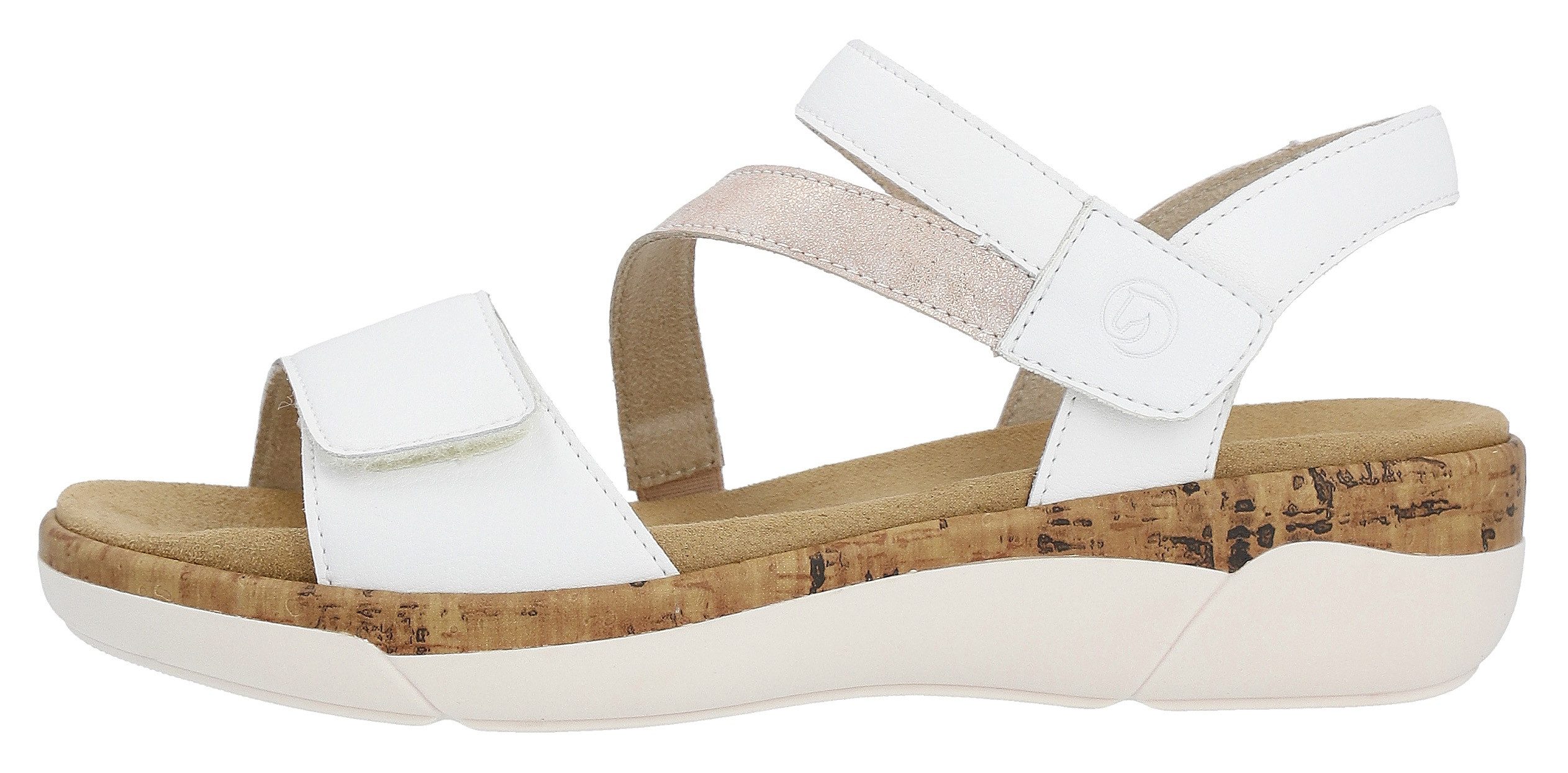 Remonte Sleehaksandaaltjes , zomer schoen, klittenbandschoen, riemchensandaal met zachte binnenzool