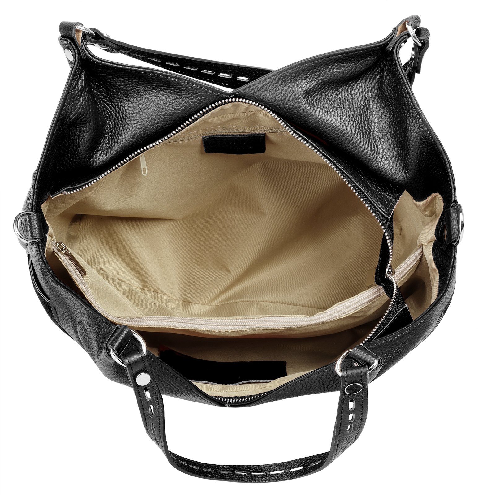 Samantha Look Shopper echt leer, made in italy