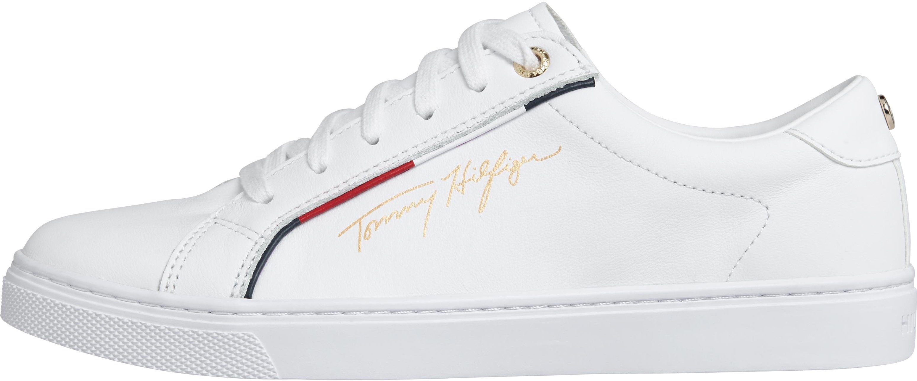 Tommy Hilfiger Sneakers TOMMY HIFLIGER SIGNATURE SNEAKER met kleurrijke paspel, vrijetijdsschoen,...