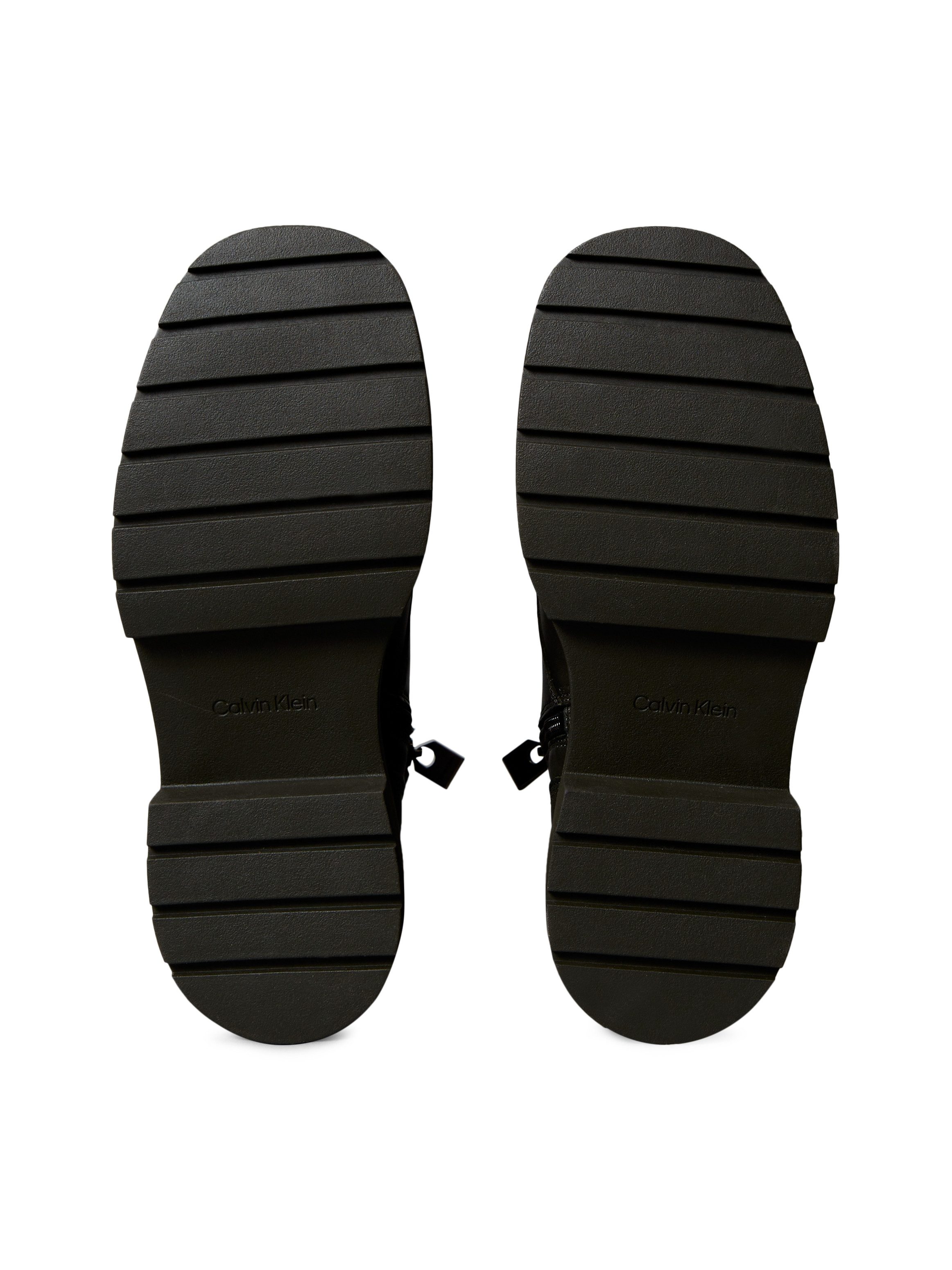 Calvin Klein Veterschoenen CHUNKY LACE UP ZIP BOOT Veterenkellaars, plateaubots, Festival, met aantreklus