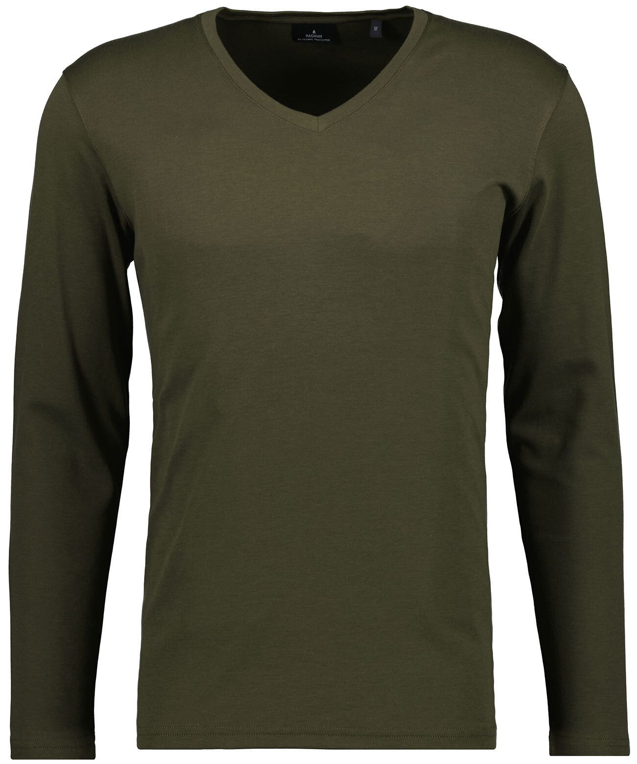 RAGMAN Shirt met lange mouwen heren t-shirts maat M