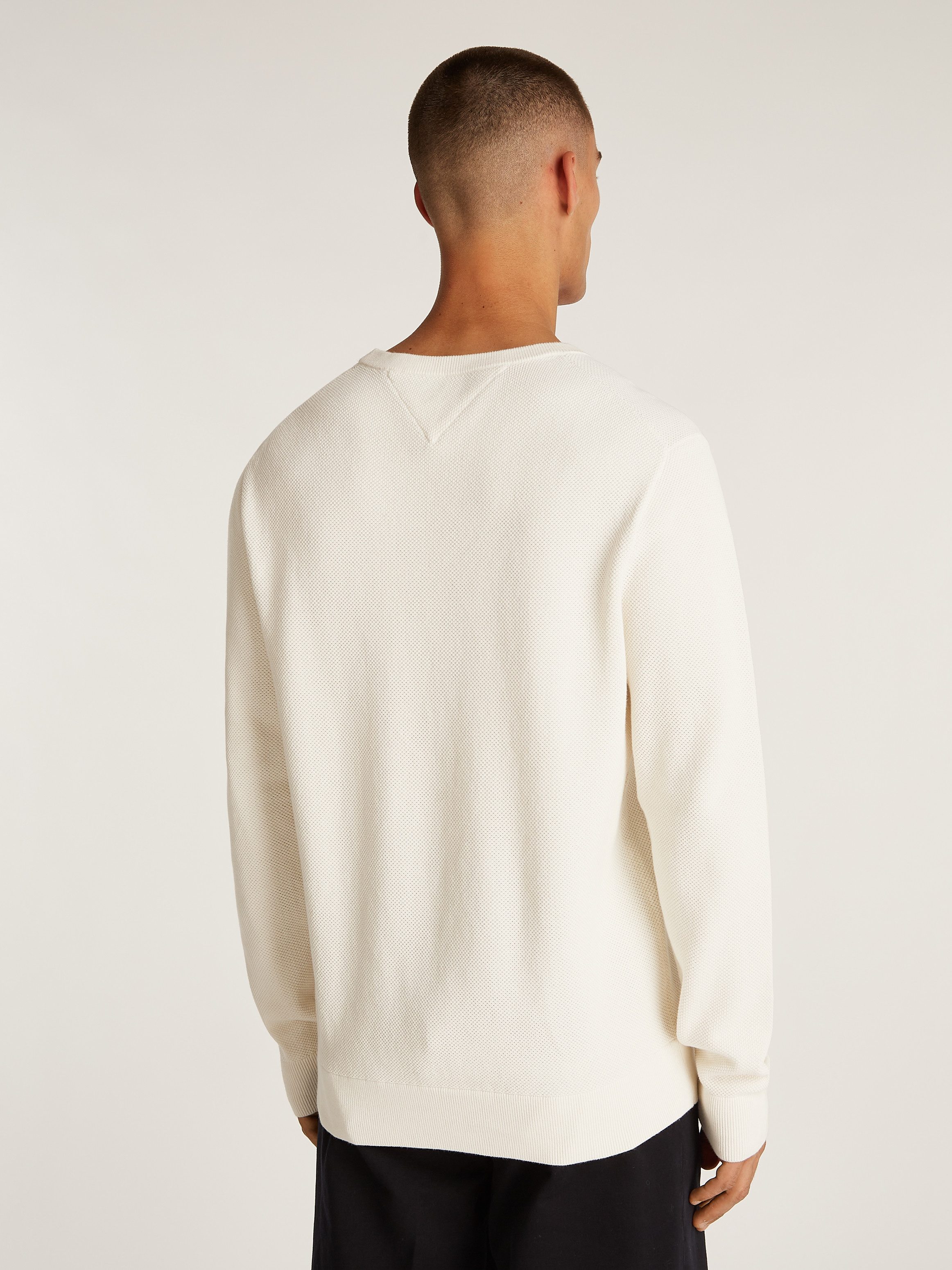 Tommy Hilfiger Trui met ronde hals ESSENTIAL STRUCTURE CREW NECK