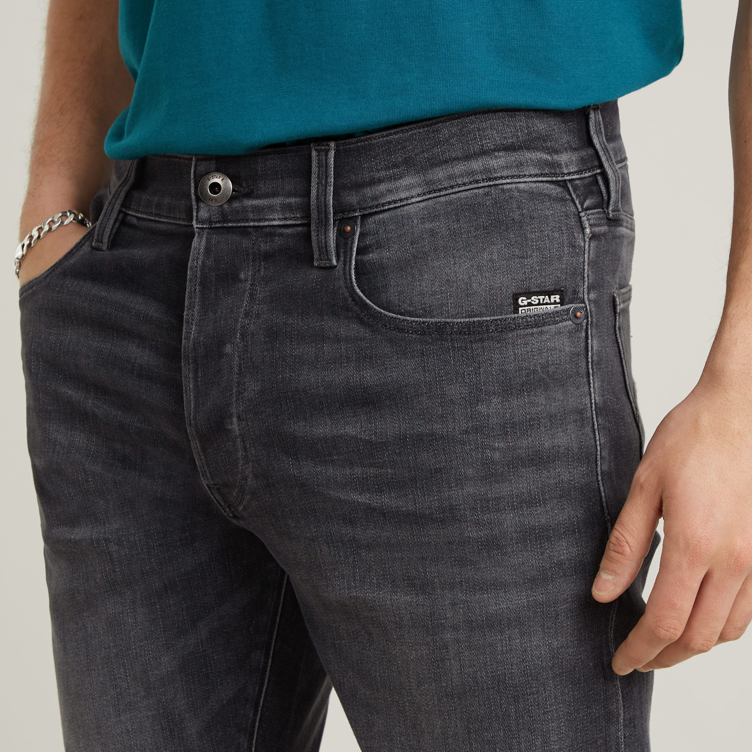 G-Star RAW Slim fit jeans 3301 Slim met mooie wassing en elastaan