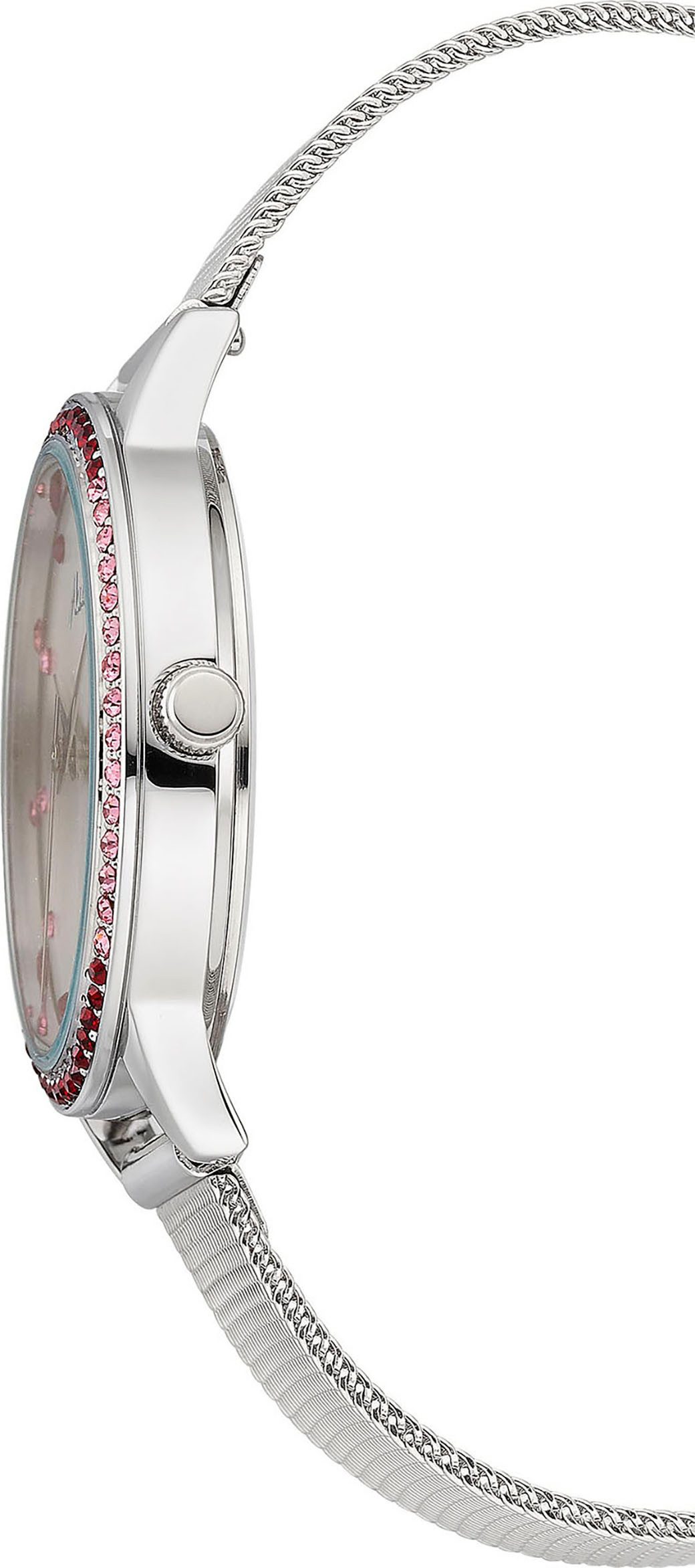 Aniston JEWELRY & WATCHES Kwartshorloge Horloge, dameshorloge, ideaal ook als cadeau, nieuwe collectie (set, 3-delig, Met 2 wisselbandjes)