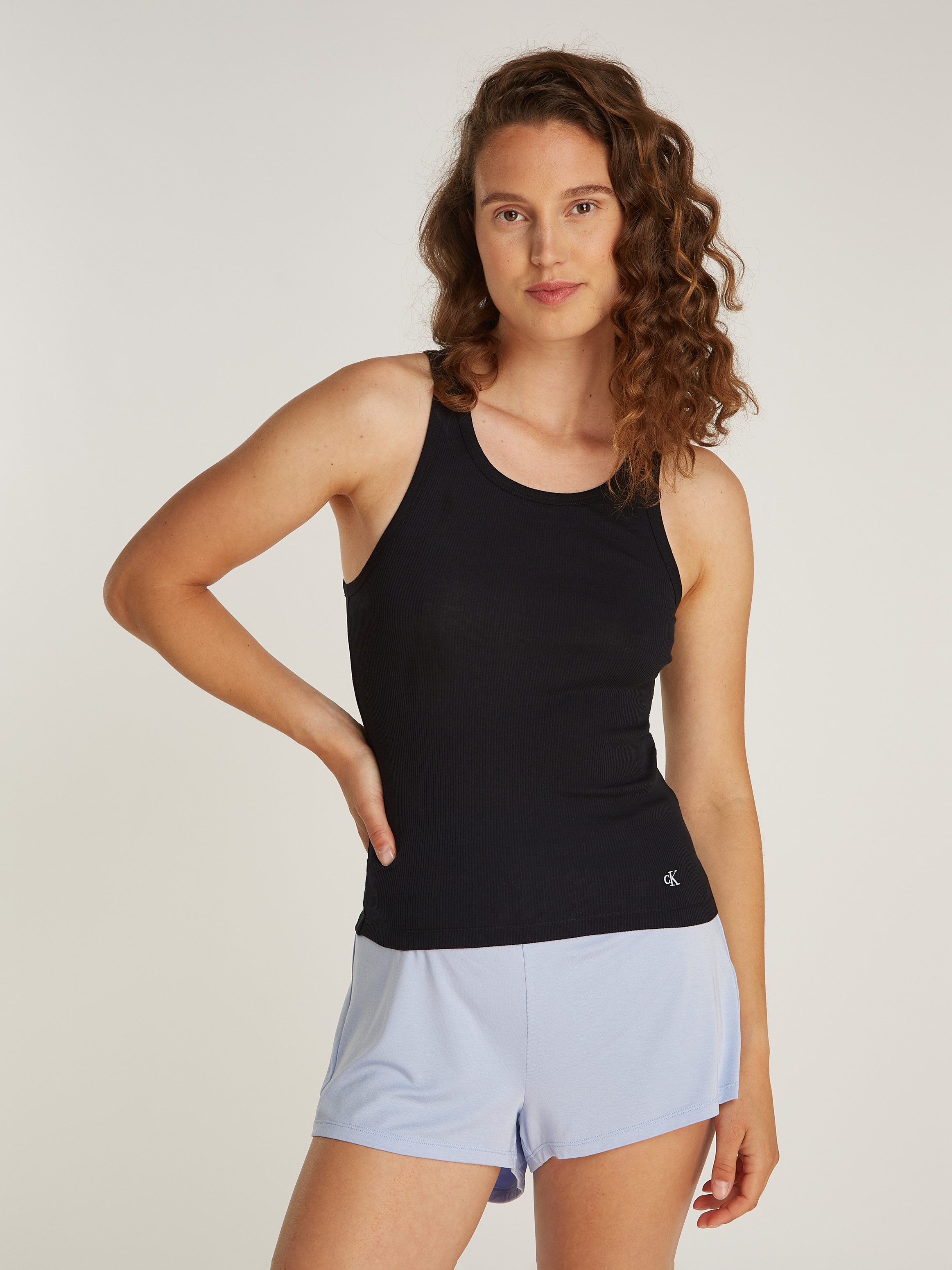 Calvin Klein Tanktop SCOOP NECK COTTON TANK 3PK (3-delig, Set van 3)
