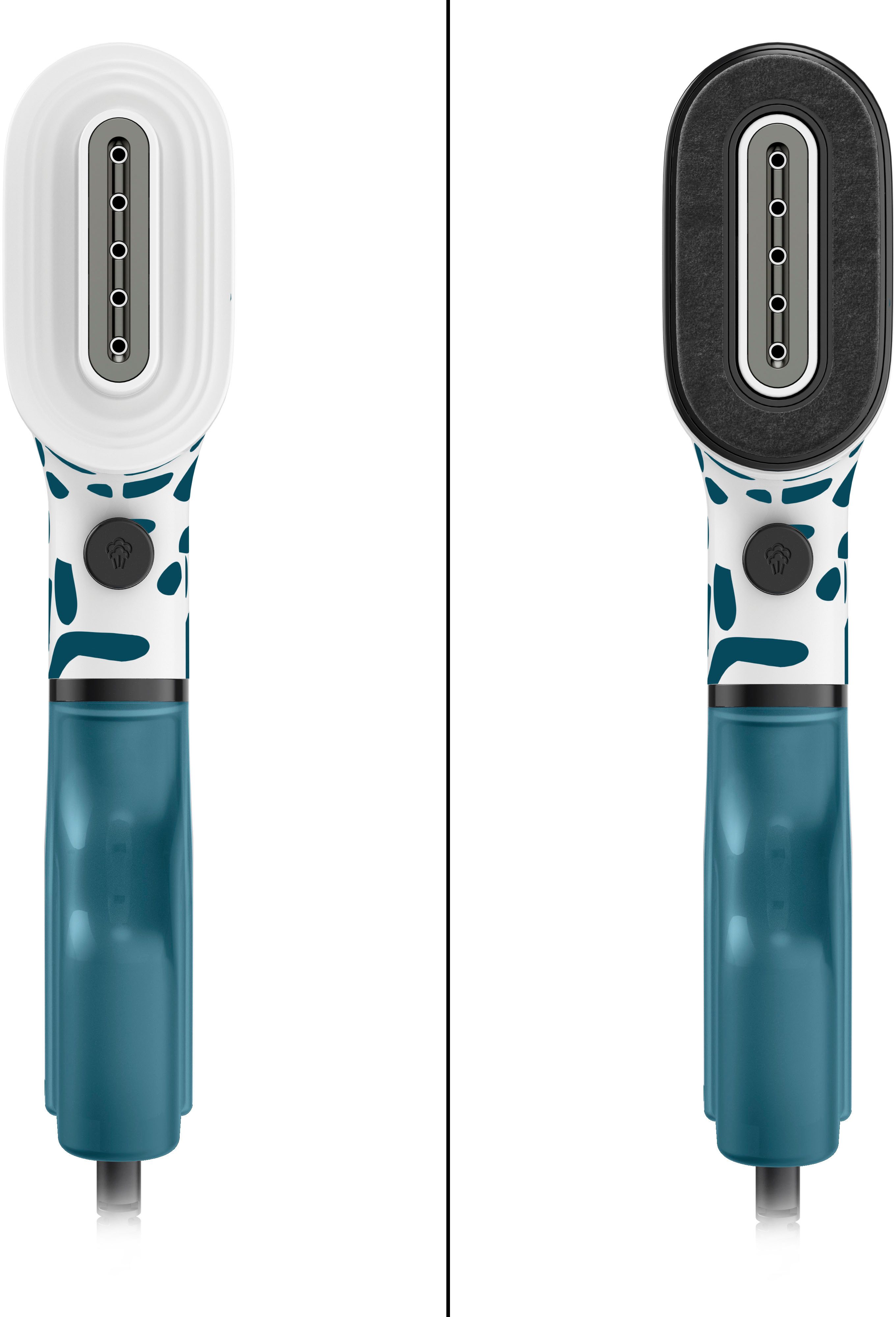 Tefal Stoomborstel DT2040 Pure Pop Home & Travel 20 g/min., korte 15 sec. opwarmtijd, omkeerbaar pad-systeem, 1300 watt