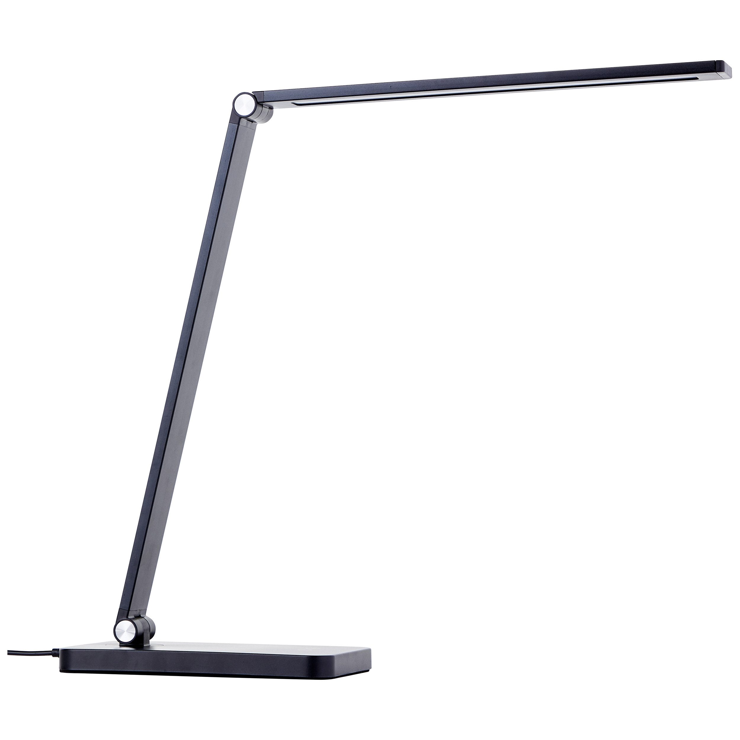 Brilliant Leuchten Led-tafellamp Florence 38 x 11 x 34 cm, 610 lm, 2700-6500k, 3-traps dimbaar, usb, draaibaar