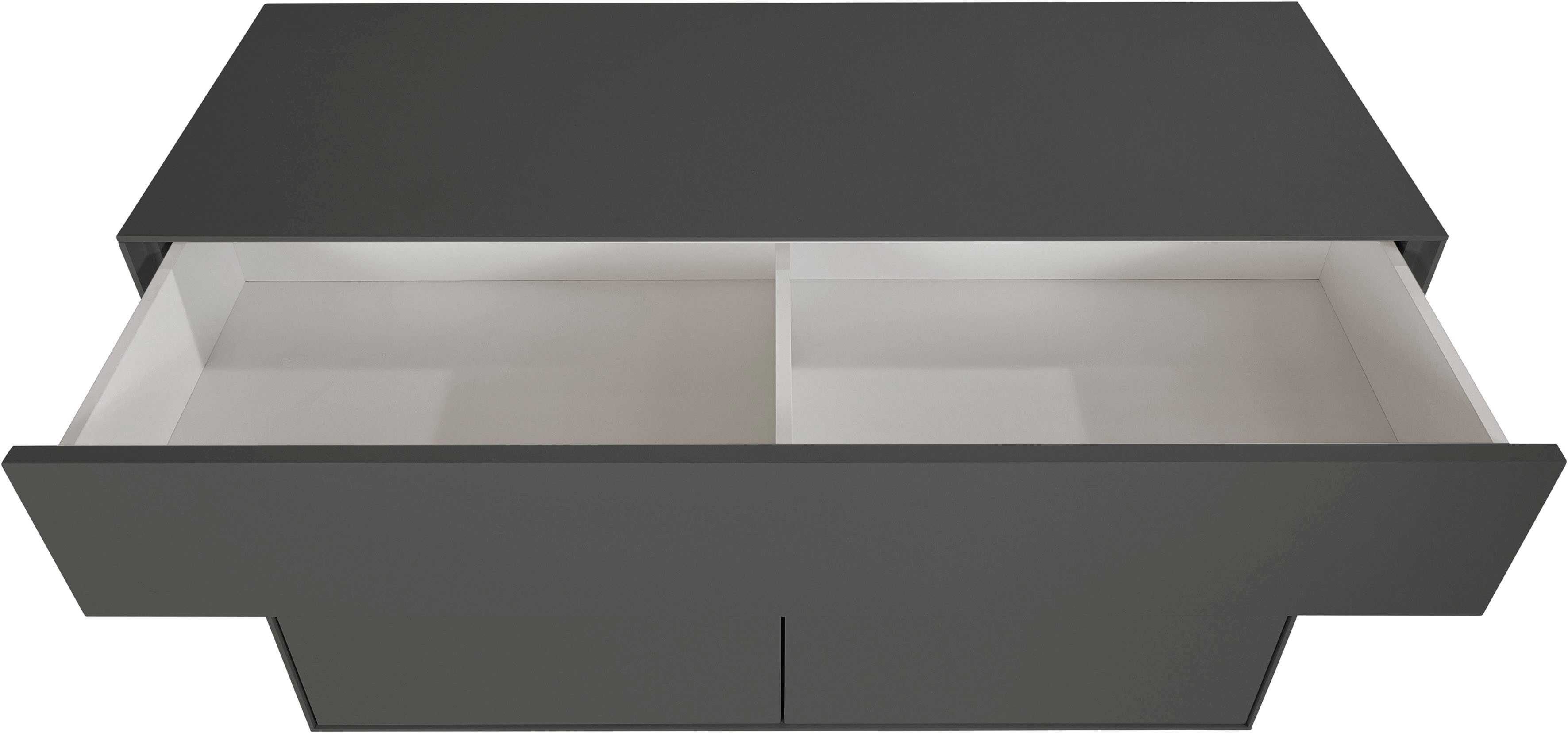 LeGer Home by Lena Gercke Dressoir Essentials Breedte: 112 cm, MDF gelakt, push-to-open-functie