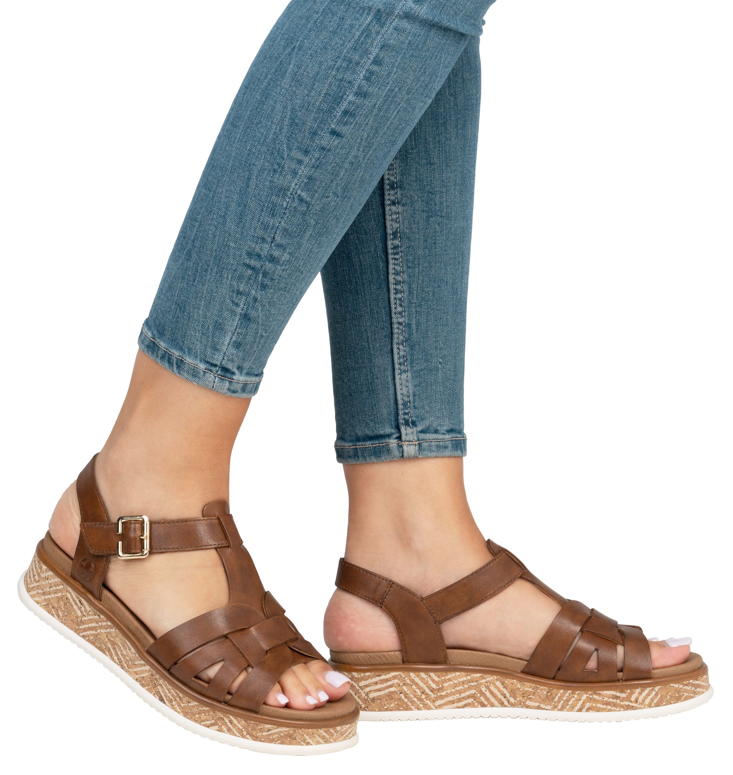 Rieker Plateausandalen