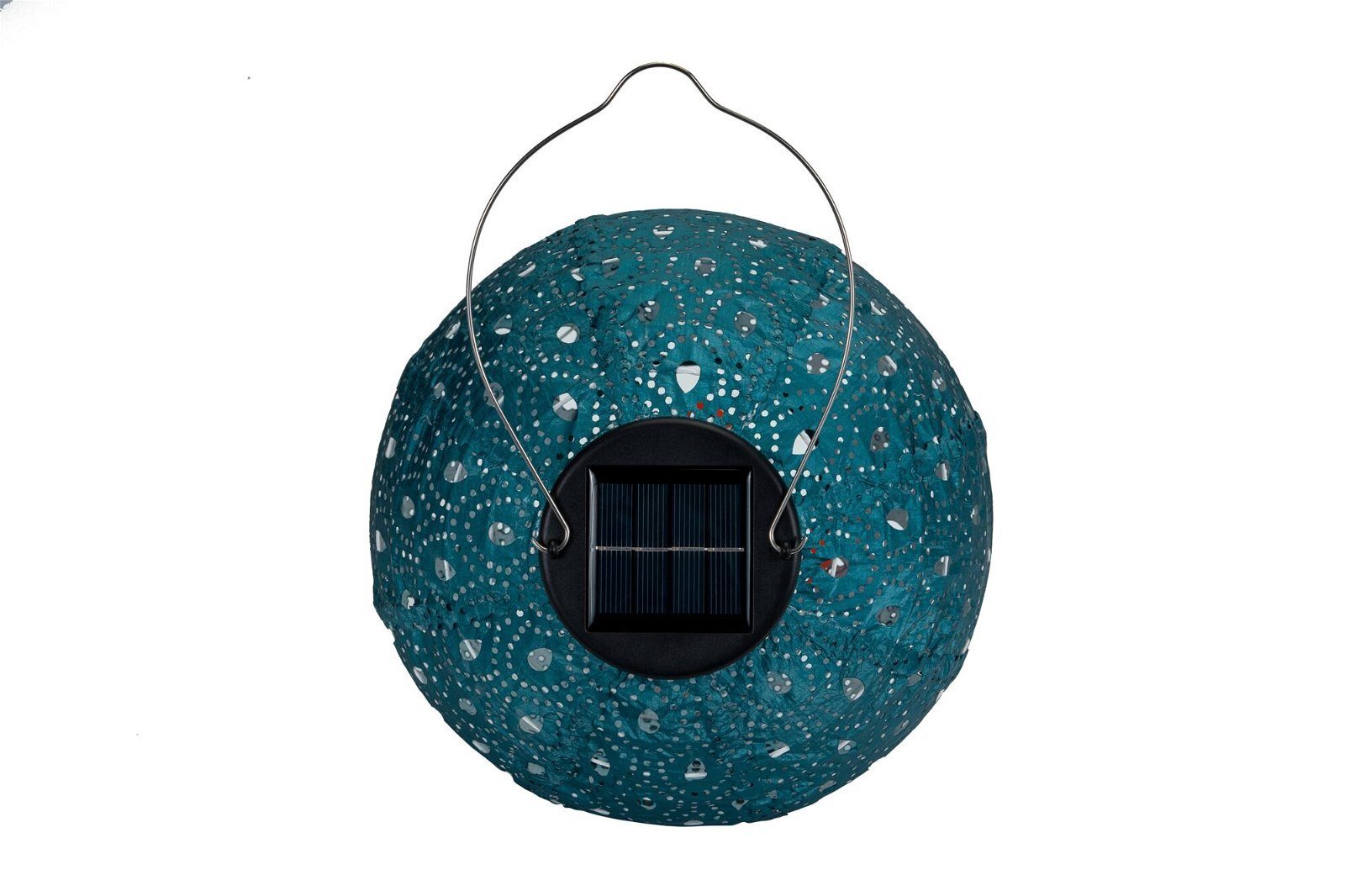 Pauleen Led-solarlamp Sunshine Charm lampion solar blauw Tyvek vlies
