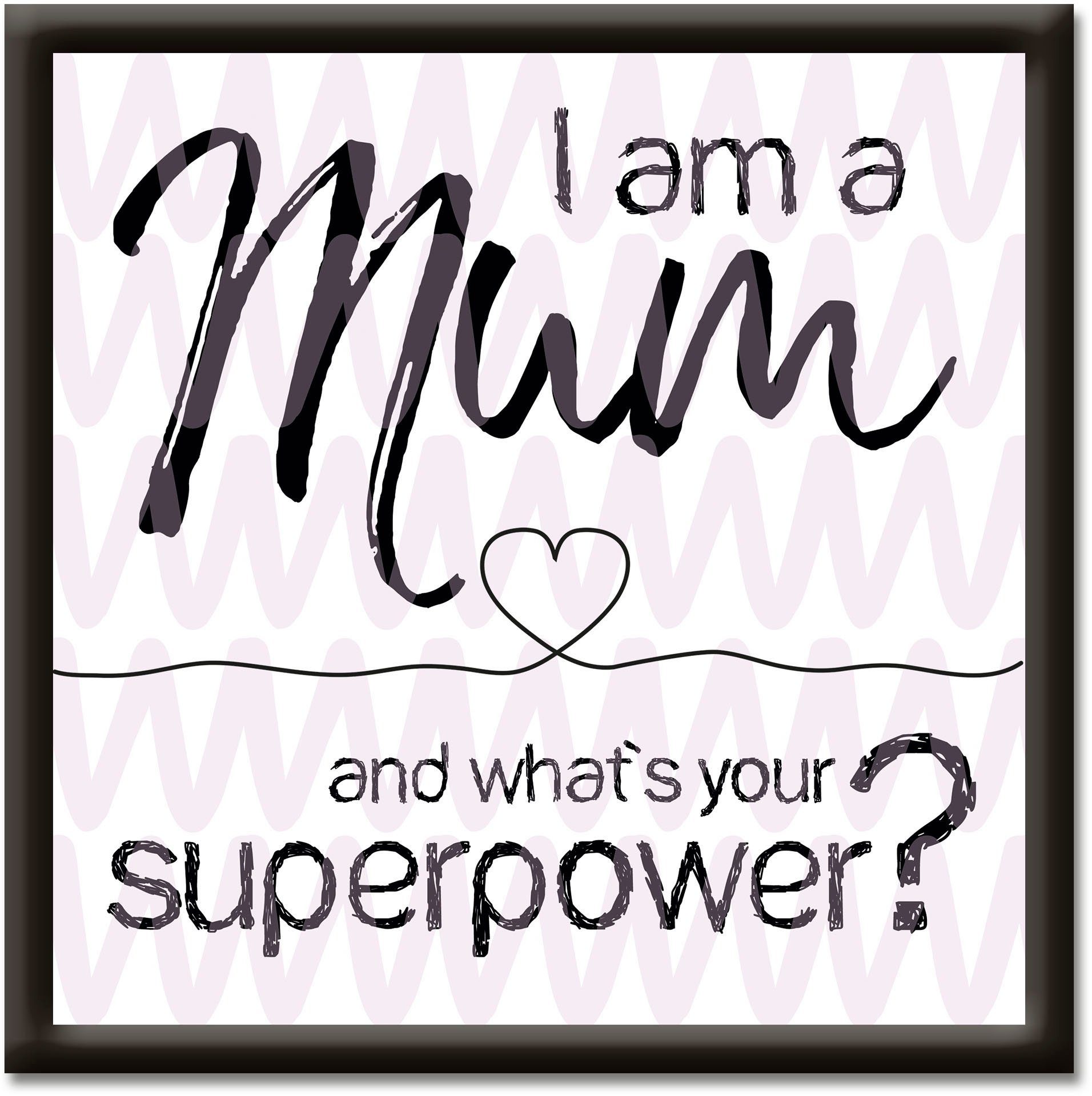 Artland Artprint Mama superpower (1 stuk)