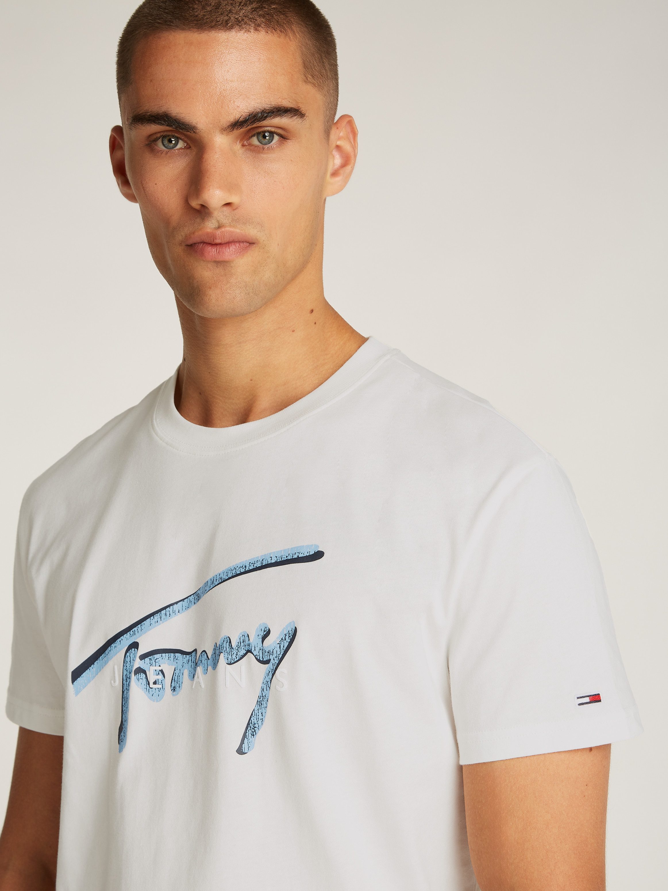 TOMMY JEANS T-shirt TJM REG RWB SIGNATURE TEE