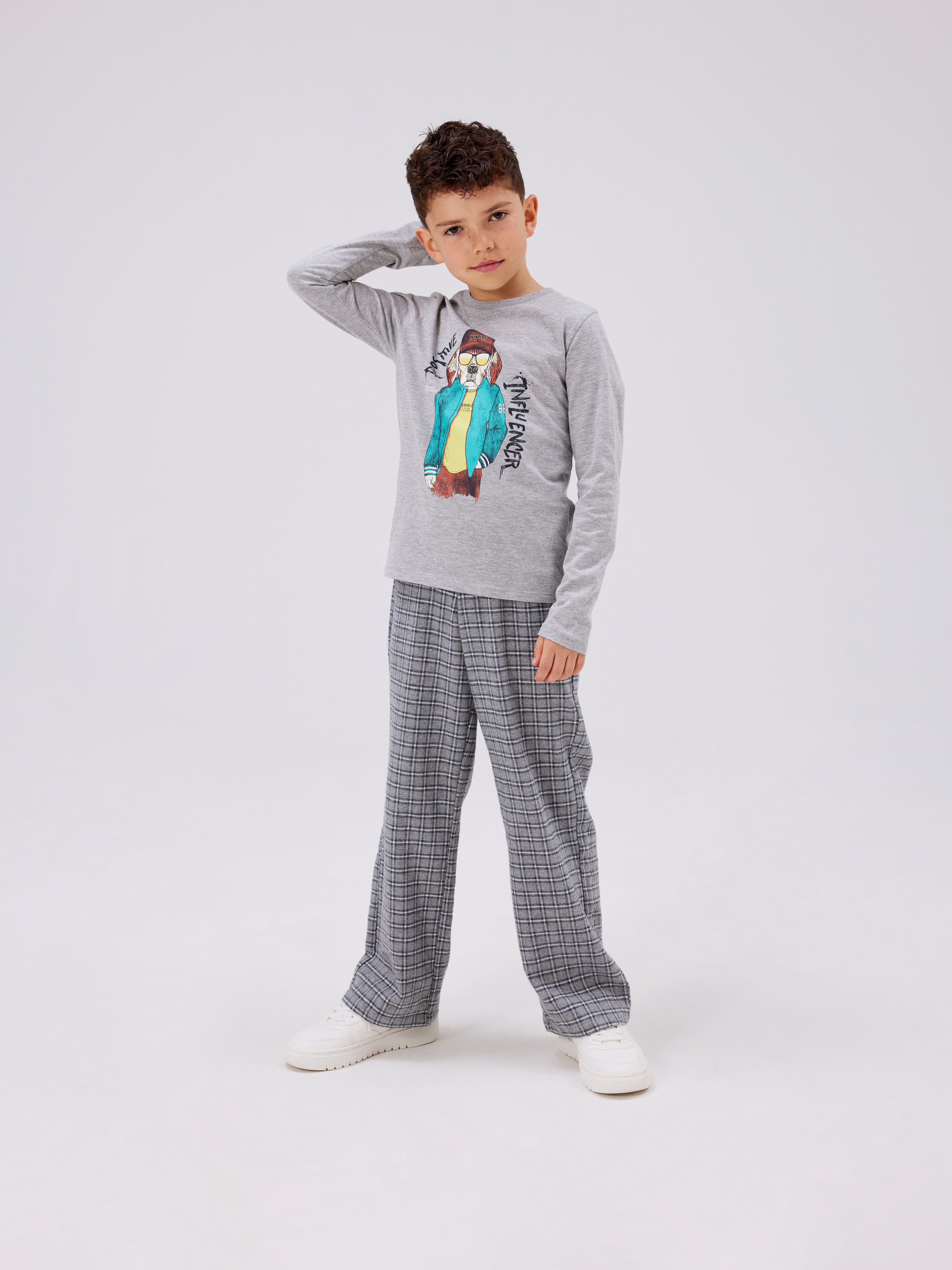 Name It Shirt met lange mouwen NKMSEMONS LS NREG TOP