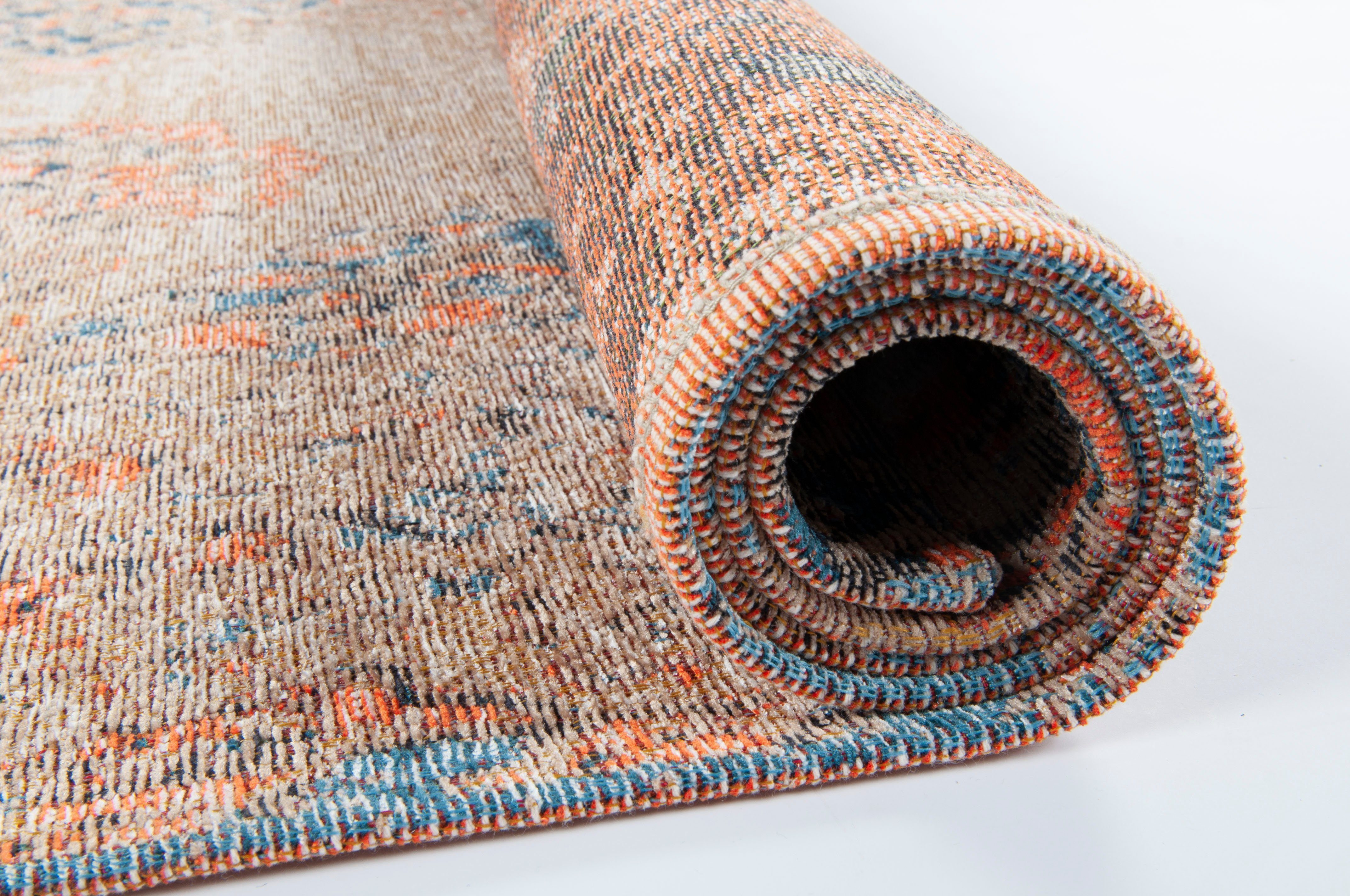 TOM TAILOR HOME Vloerkleed Funky Orient Kirman Korte pool, oriënt-look, vintage-design