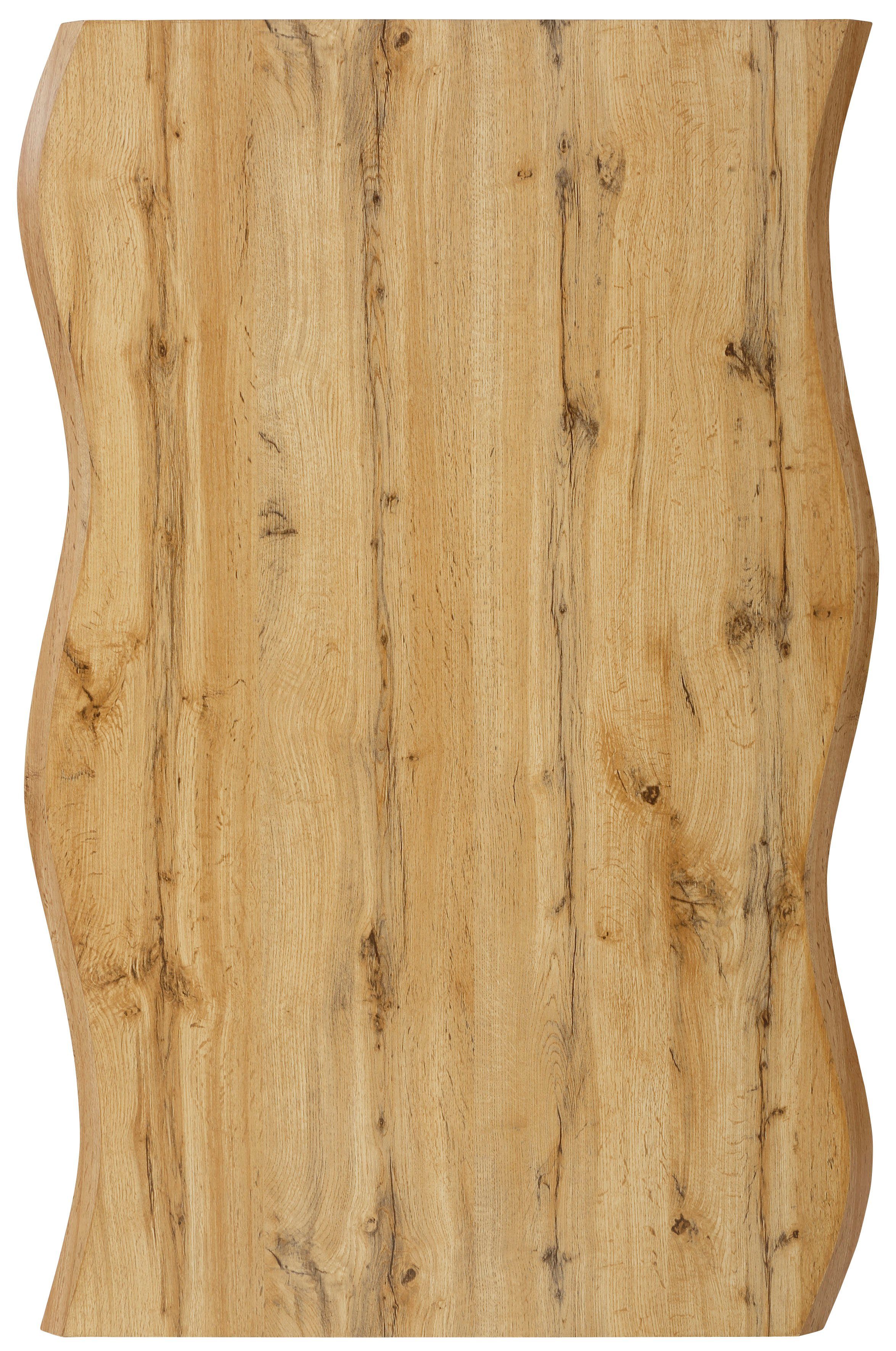 HELA Eettafel GRETA BESTSELLER Boomrandtafel (nabootsing), verschillende maten, 46mm dikte, keukentafel