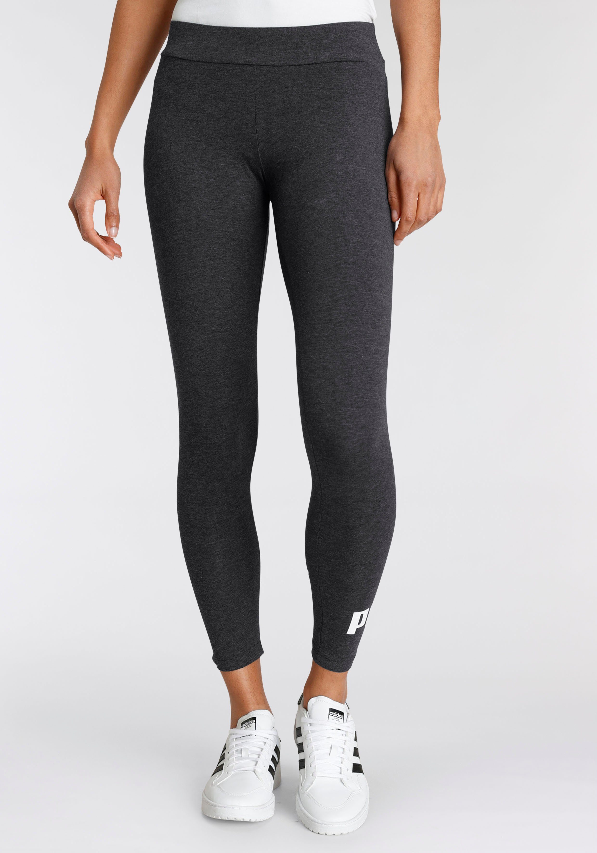 Legging ESS Logo Puma , Grijs , Dames