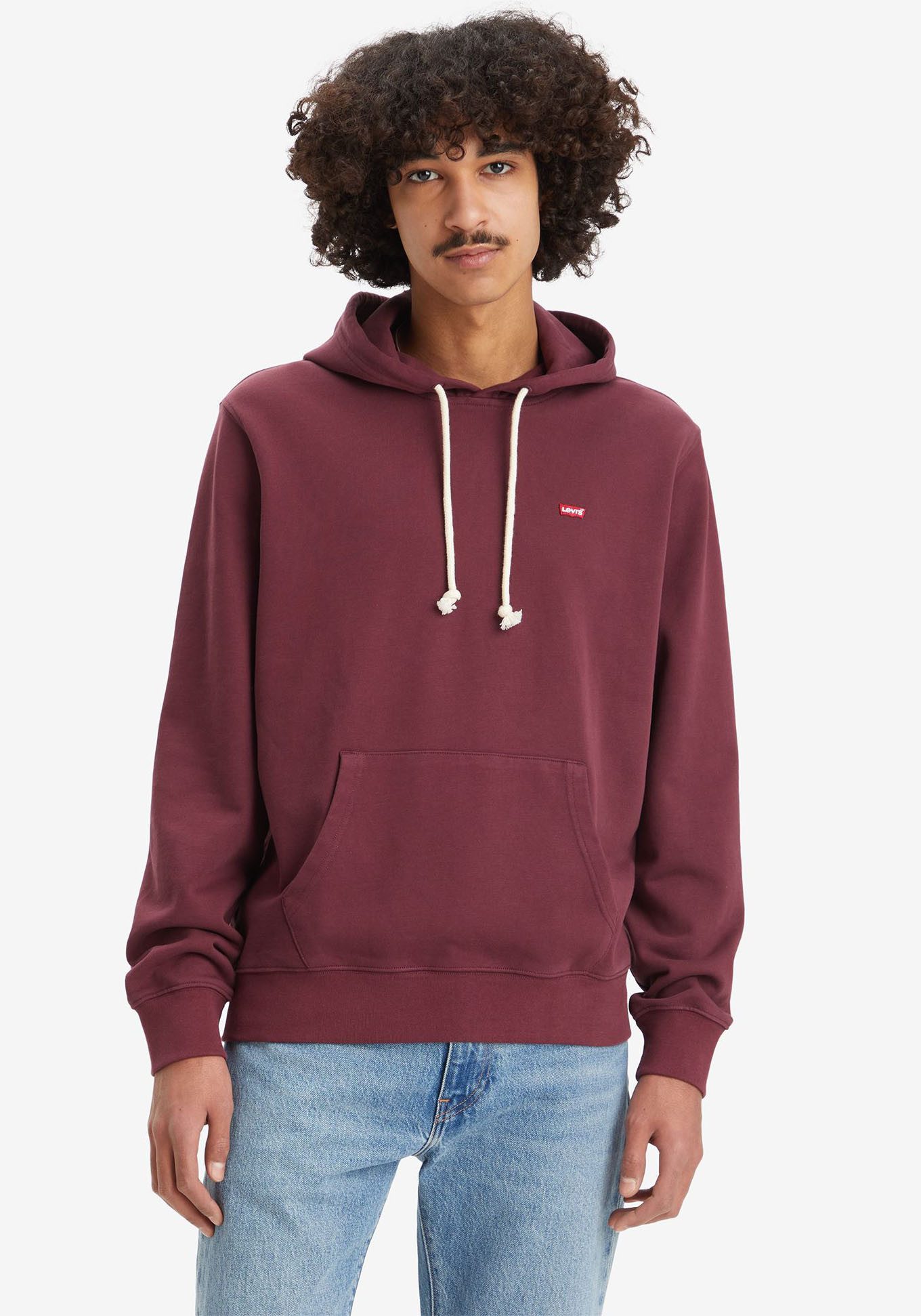 Levi's Hoodie NEW ORIGINAL HOODIE met klein batwing-logo