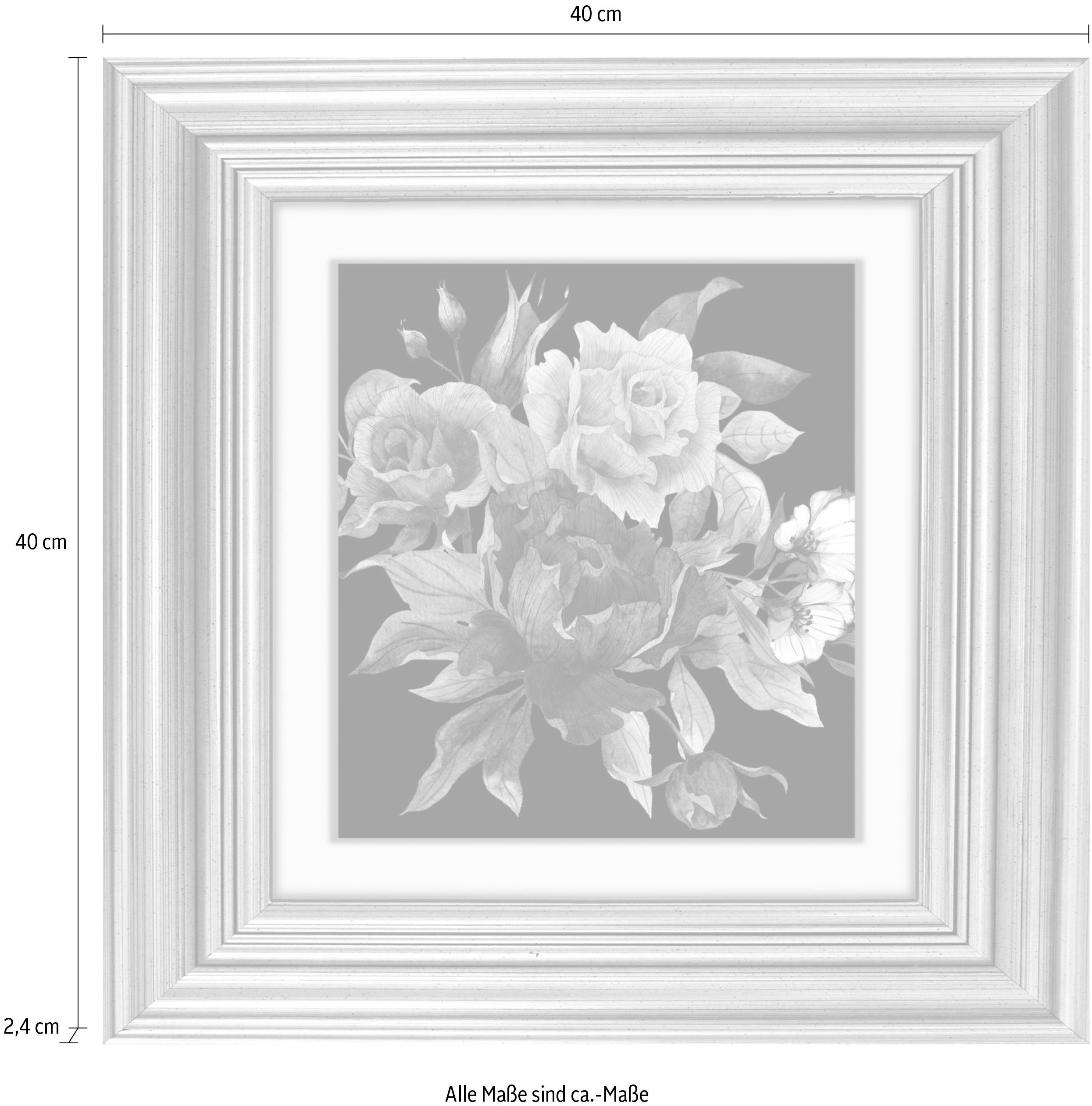 queence Artprint op acrylglas Bloemen Fine Art-print in galeriekwaliteit