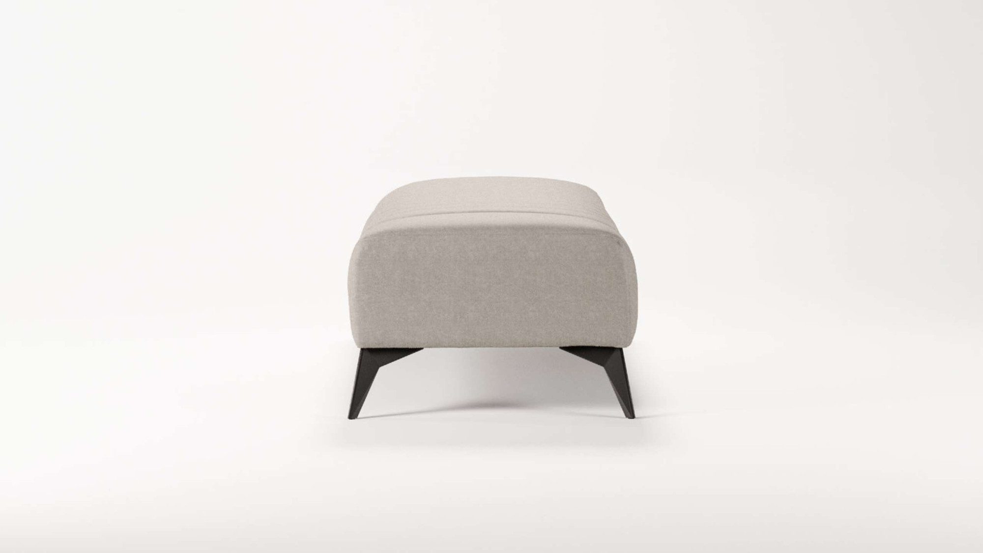 Places of Style Hocker MATTHEW zitpoef XXL, afmetingen B/D/H: 140/60/43 cm