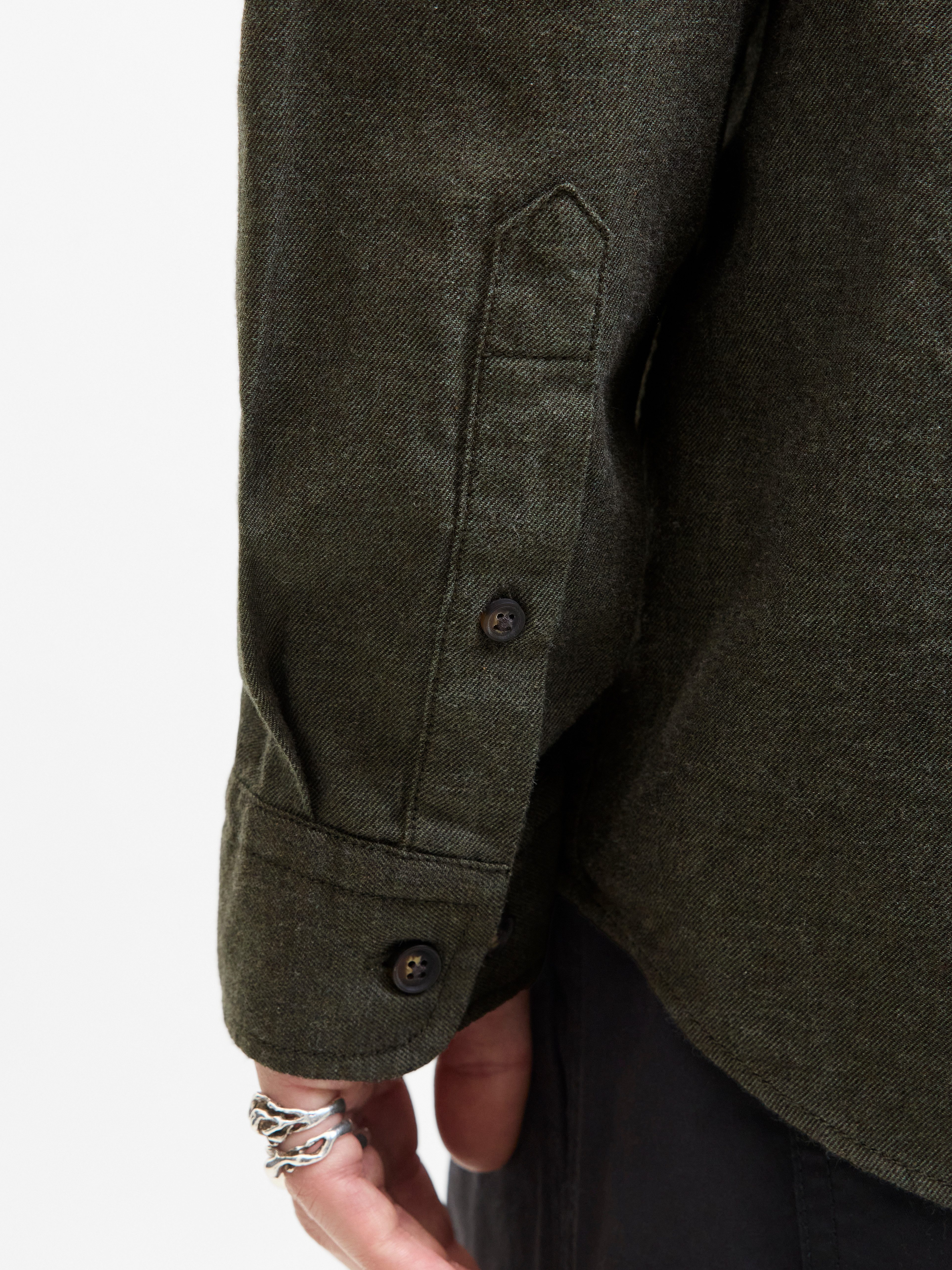 Jack & Jones Overhemd met lange mouwen JJEBAND MELANGE SHIRT L/S SN