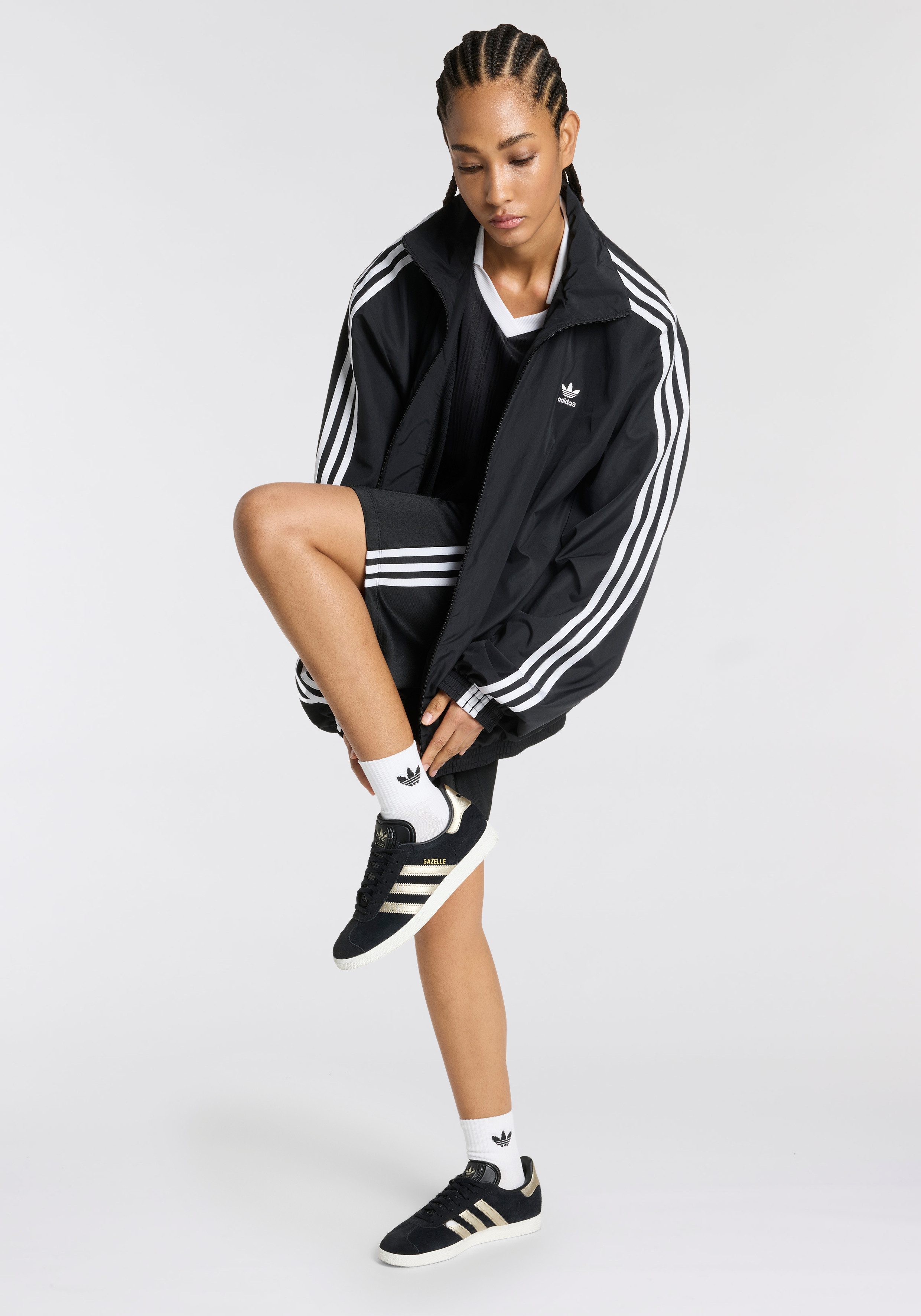 adidas Originals Sportsokken MID ANKLE SCK 6 Enkelhoge sokken in trefoil stijl, 6-pack (6 paar)