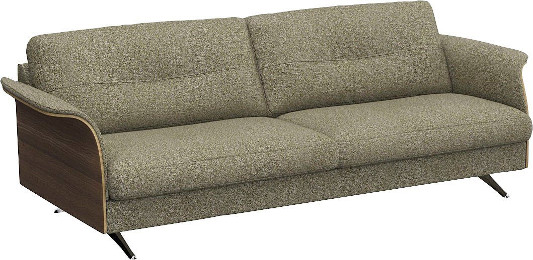 FLEXLUX 3-zitsbank Glow designbank, comfortabel en comfortabel door hoogwaardige zitconstructie