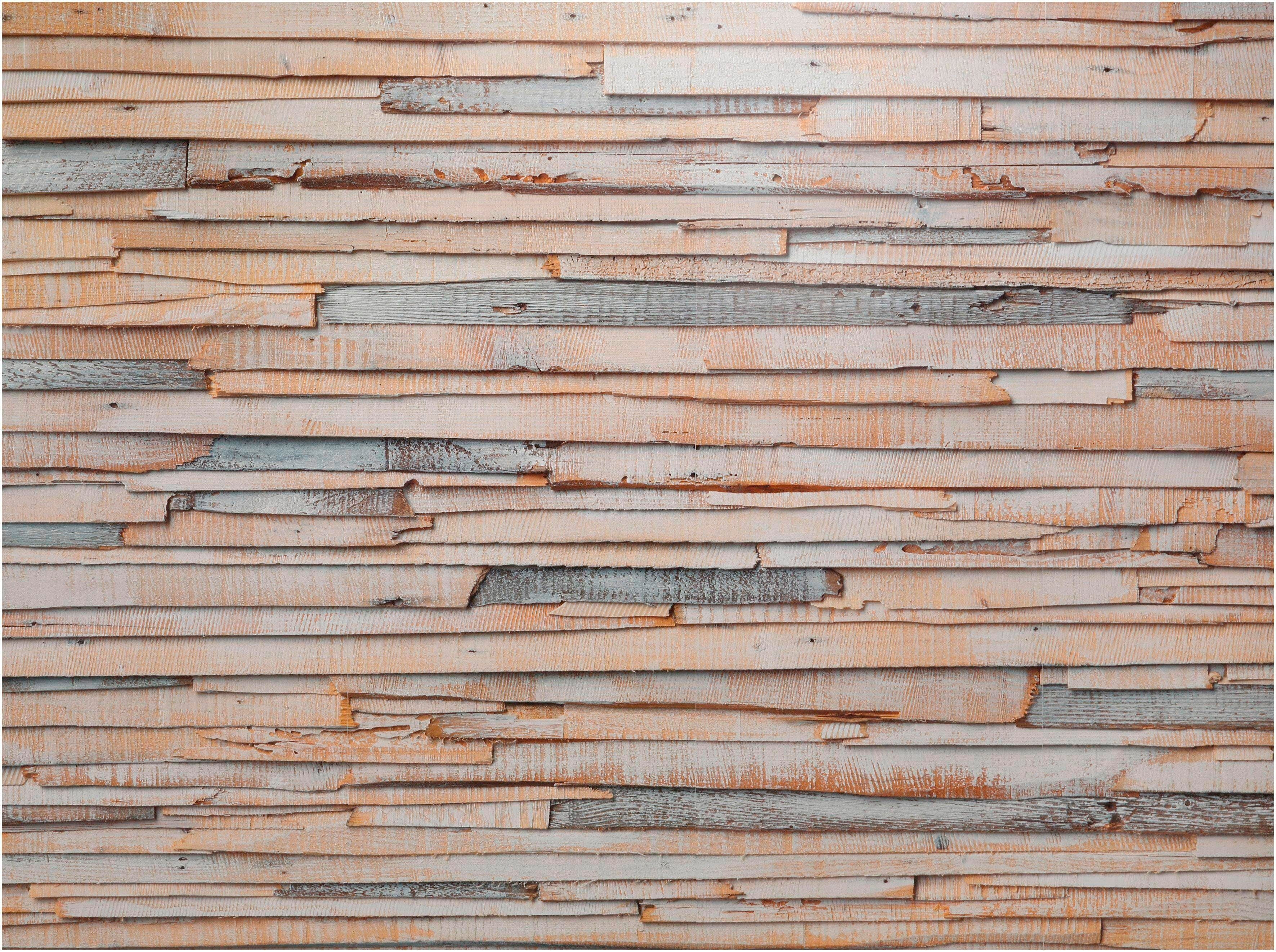 komar fotobehang whitewashed wood 368x254 cm (breedte x hoogte), inclusief pasta (set) bruin